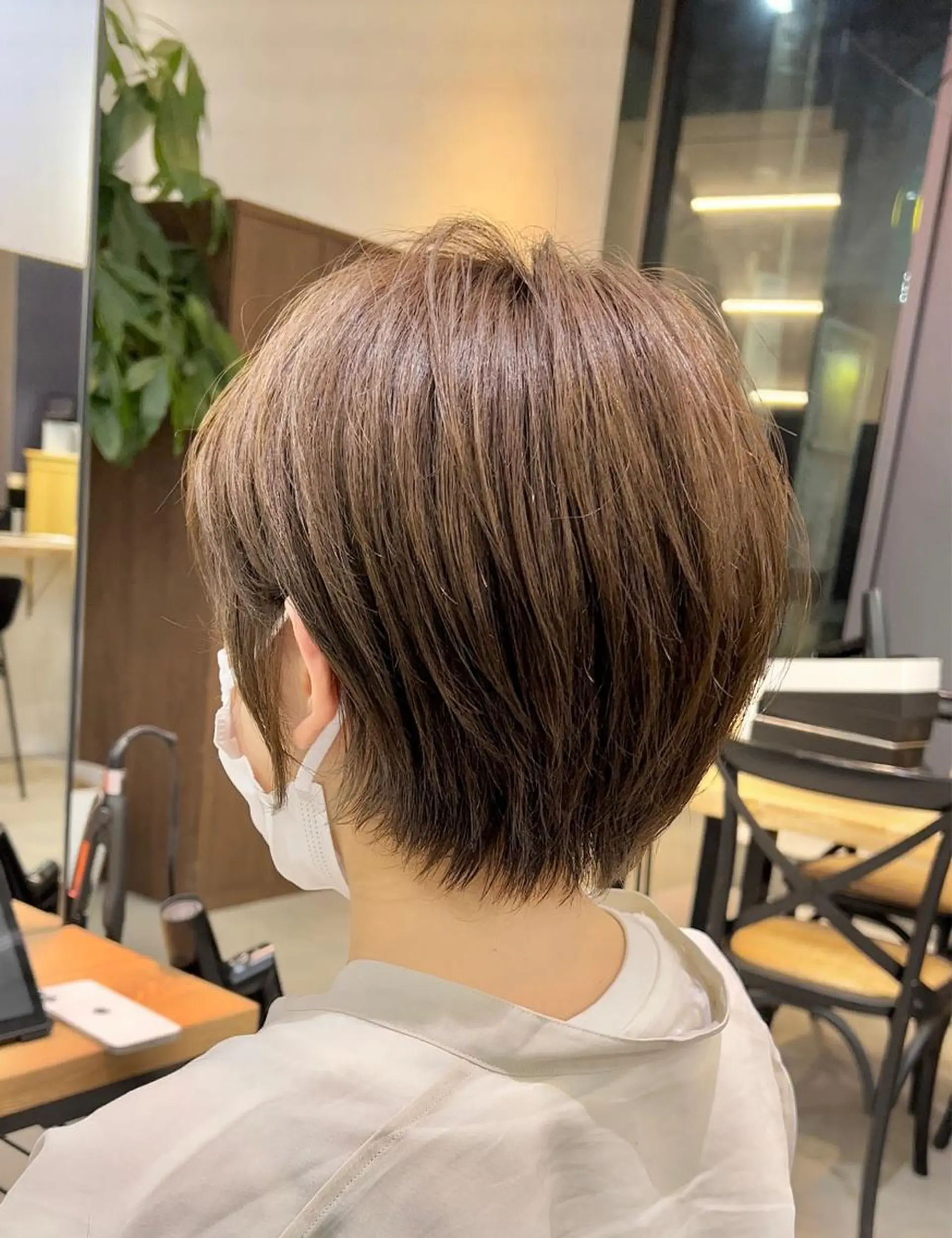 ショート カラー 似合わせカット ショートヘア 🌈銀座、ボブ ショート🌈にっしーのヘアスタイル