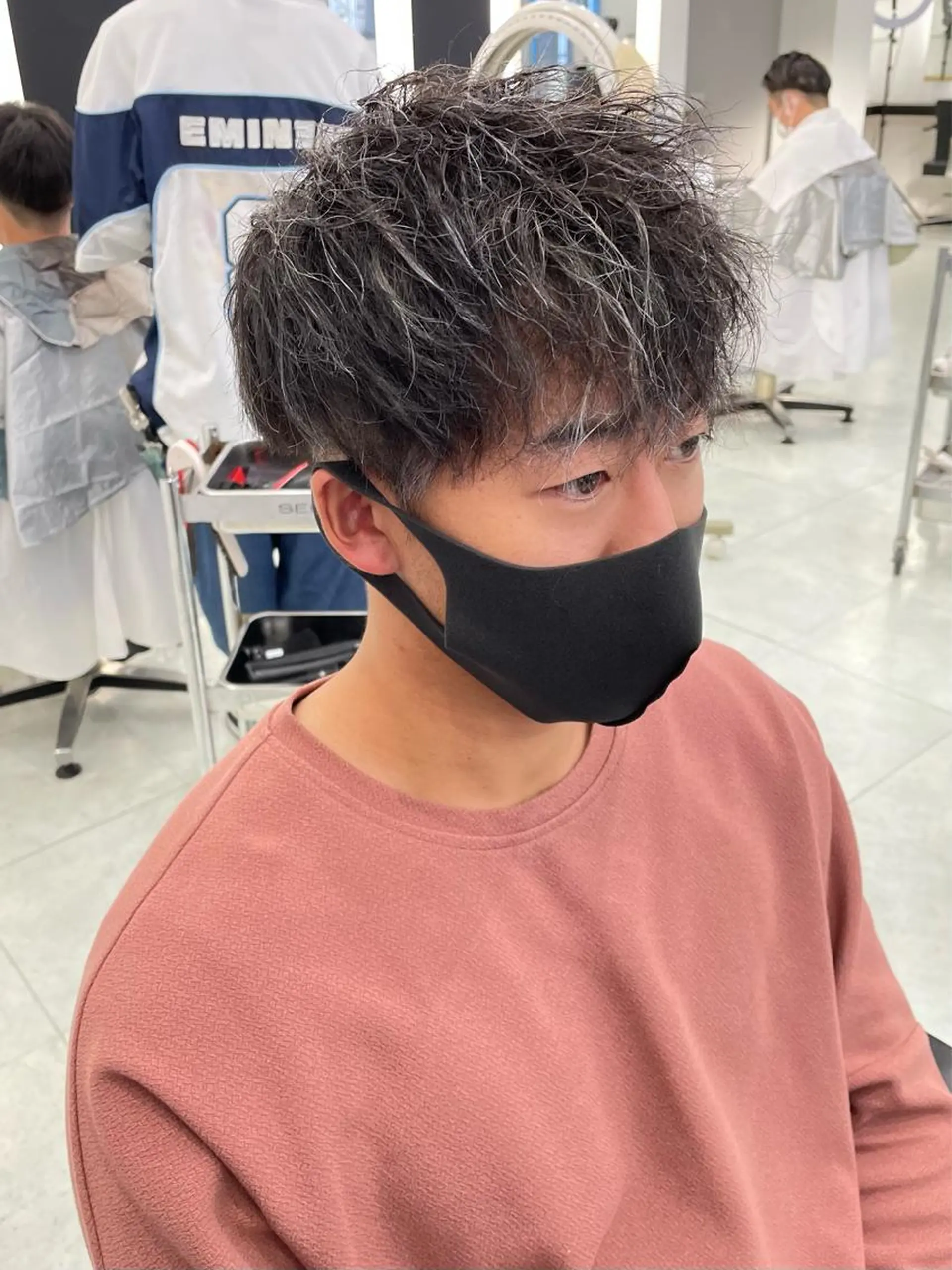 カラー パーマ メンズ ヘアカラー パーマ 町田エリアＮｏ．１/ パーマ特化/太田京希のヘアスタイル