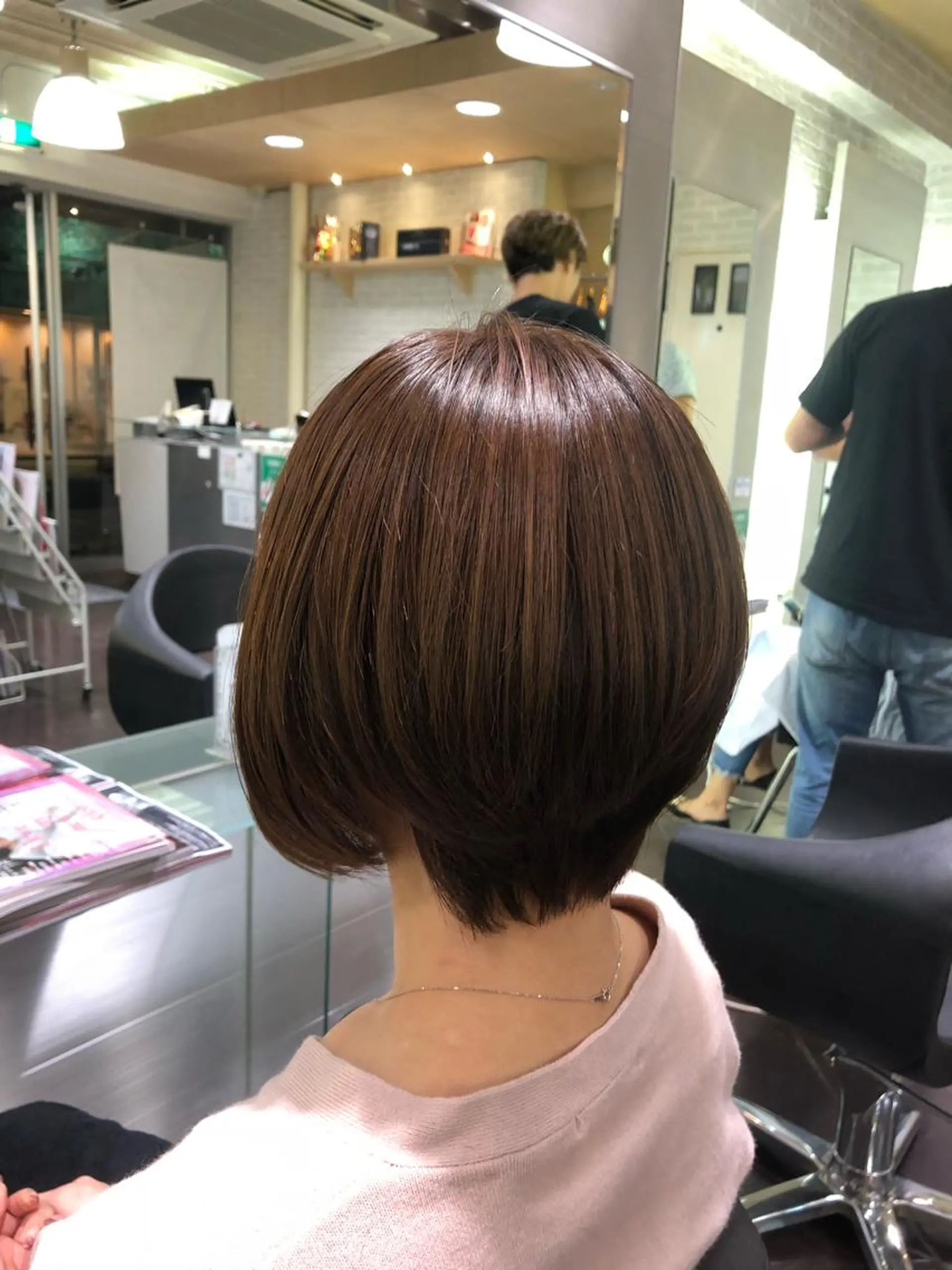 ショート トリートメント 西山 恵太郎のヘアスタイル