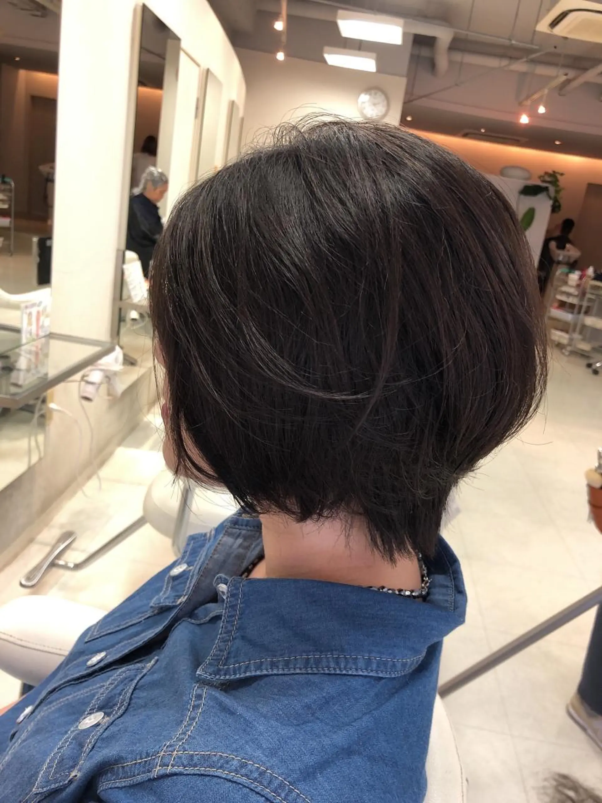 ショート ショートボブ ボブ ショートヘア 阿部 美咲のヘアスタイル