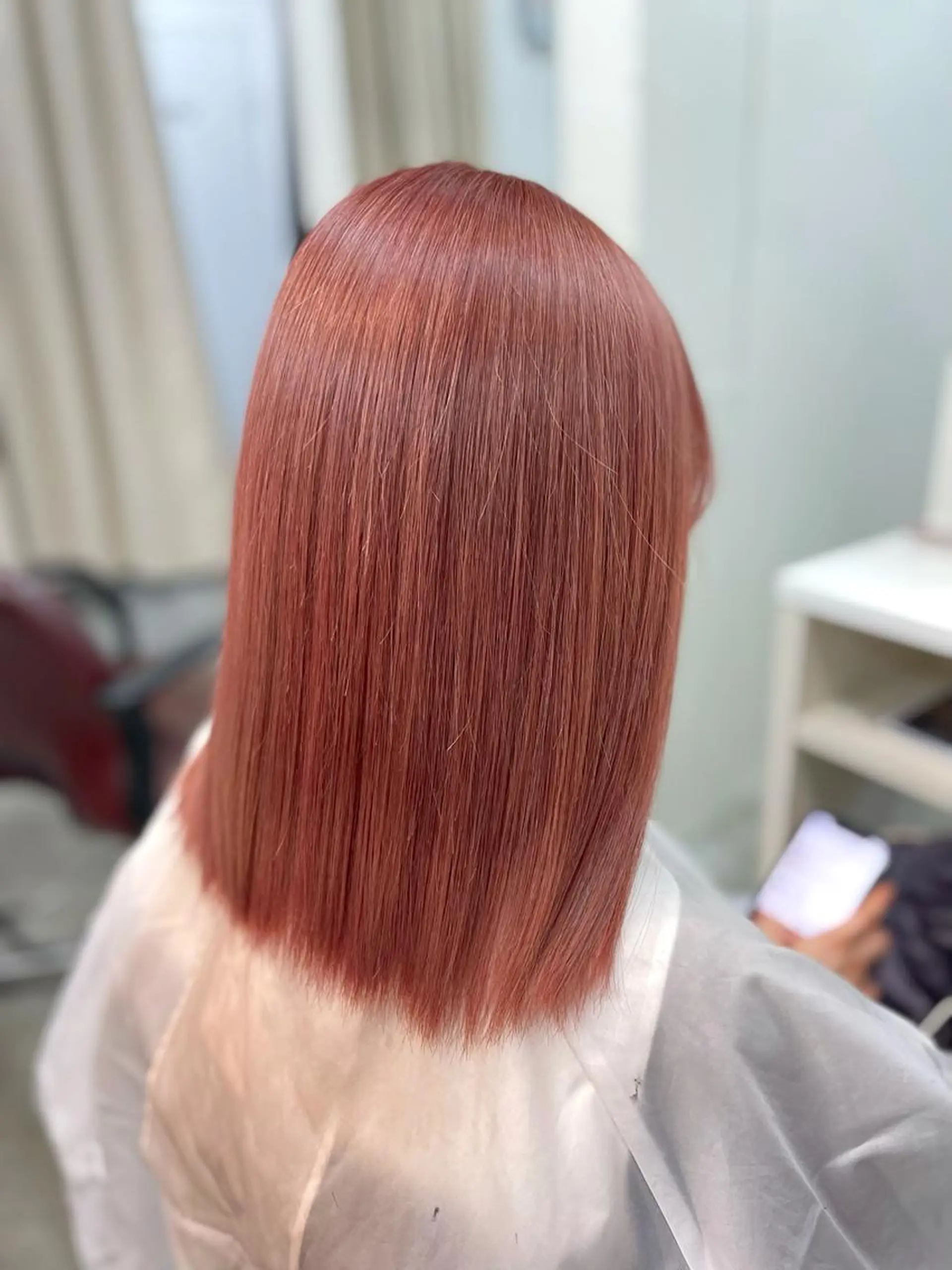 ミディアム カラー ブリーチ ケアブリーチ ヘアカラー トリートメント 韓国ヘア🤍髪質改善 🇰🇷AKANEのヘアスタイル