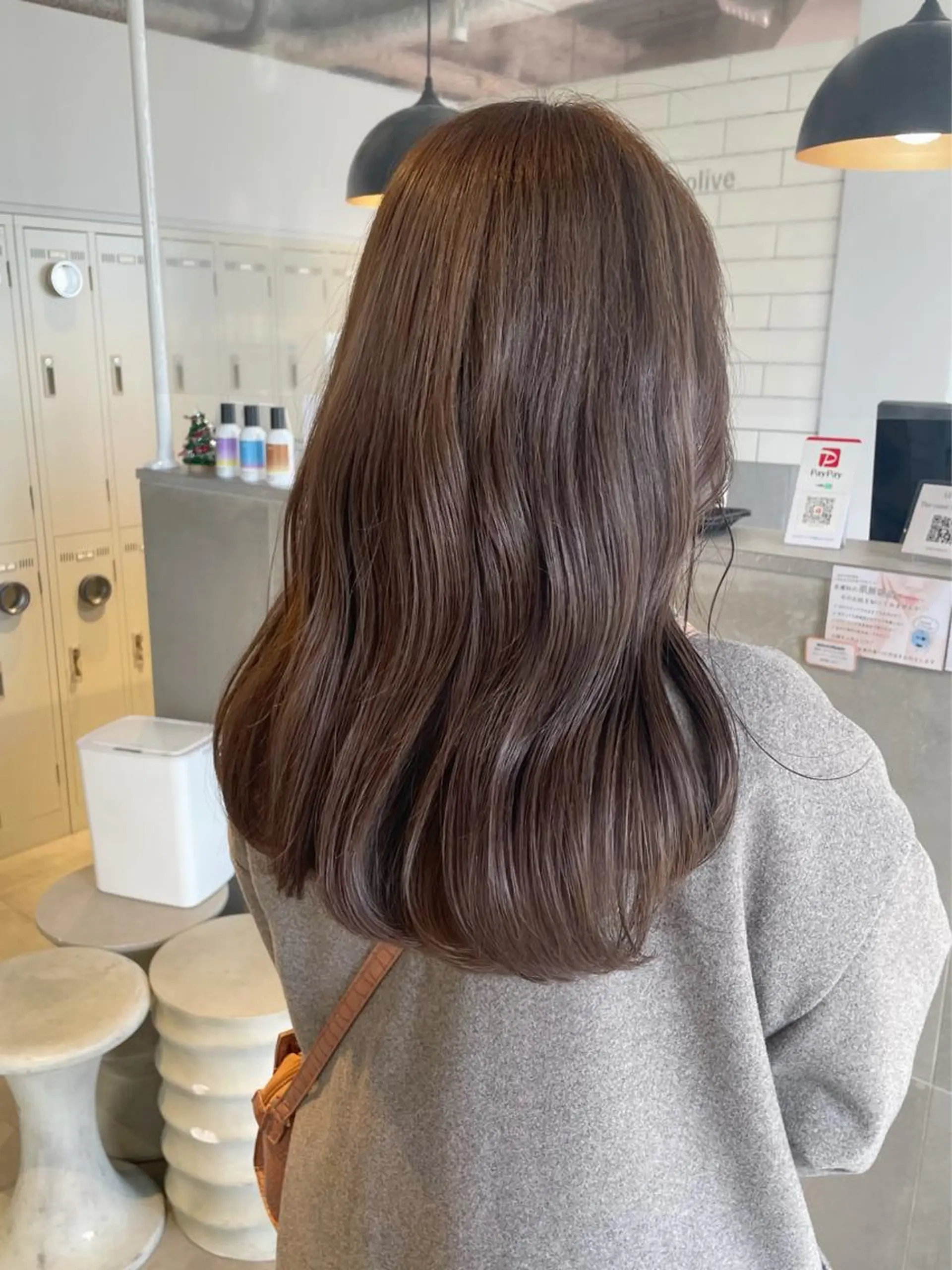 ロング カラー カット ヘアカラー トリートメント レイヤー/髪質改善カ ラ-🤍津田奈々美‎のヘアスタイル