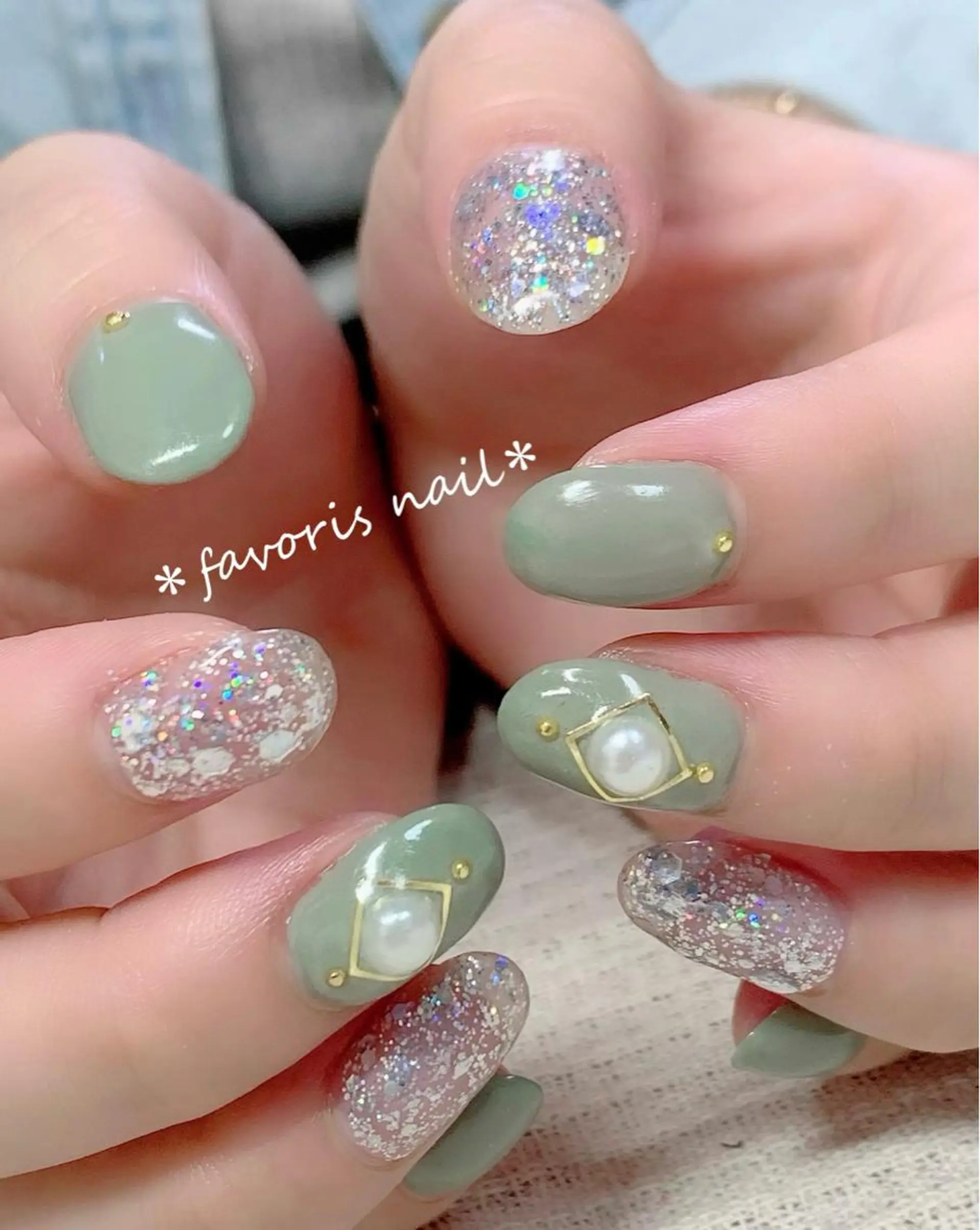 ネイル ハンドネイル favoris nail🌼のネイルデザイン