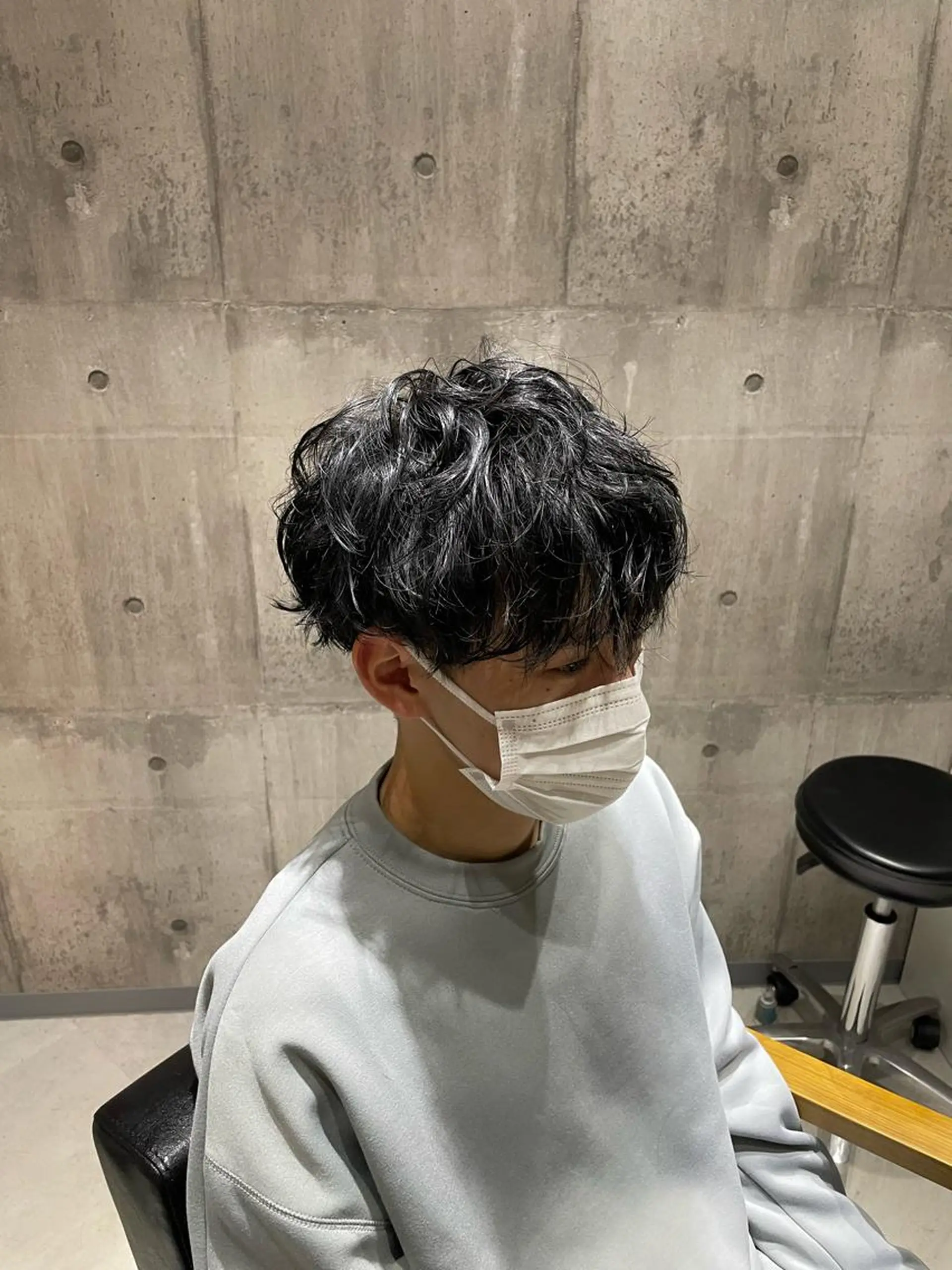 パーマ メンズ 潤艶髪師 まむのヘアスタイル