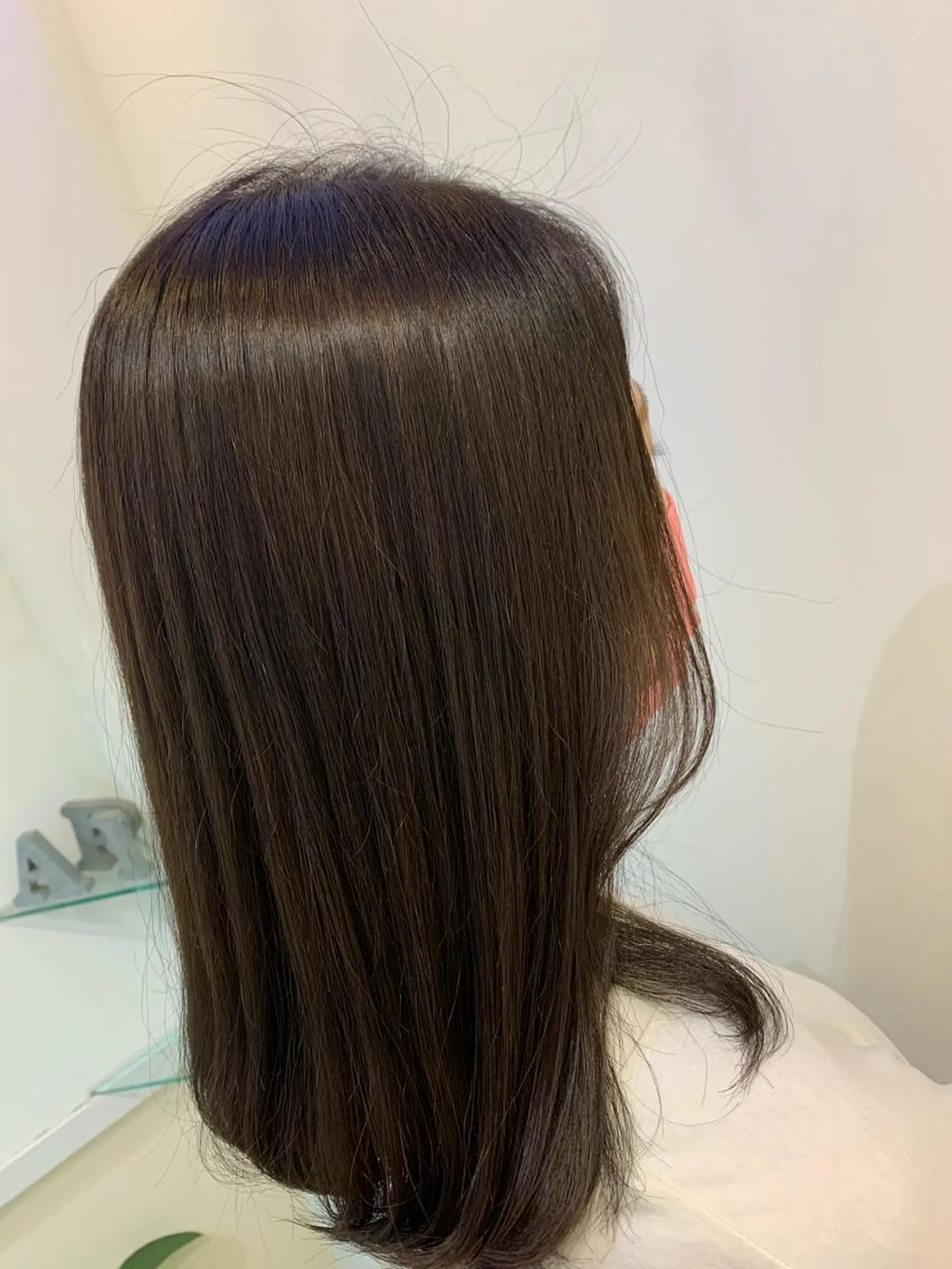 カラー ブリーチしない暖色 カラー🥀杉 優菜のヘアスタイル