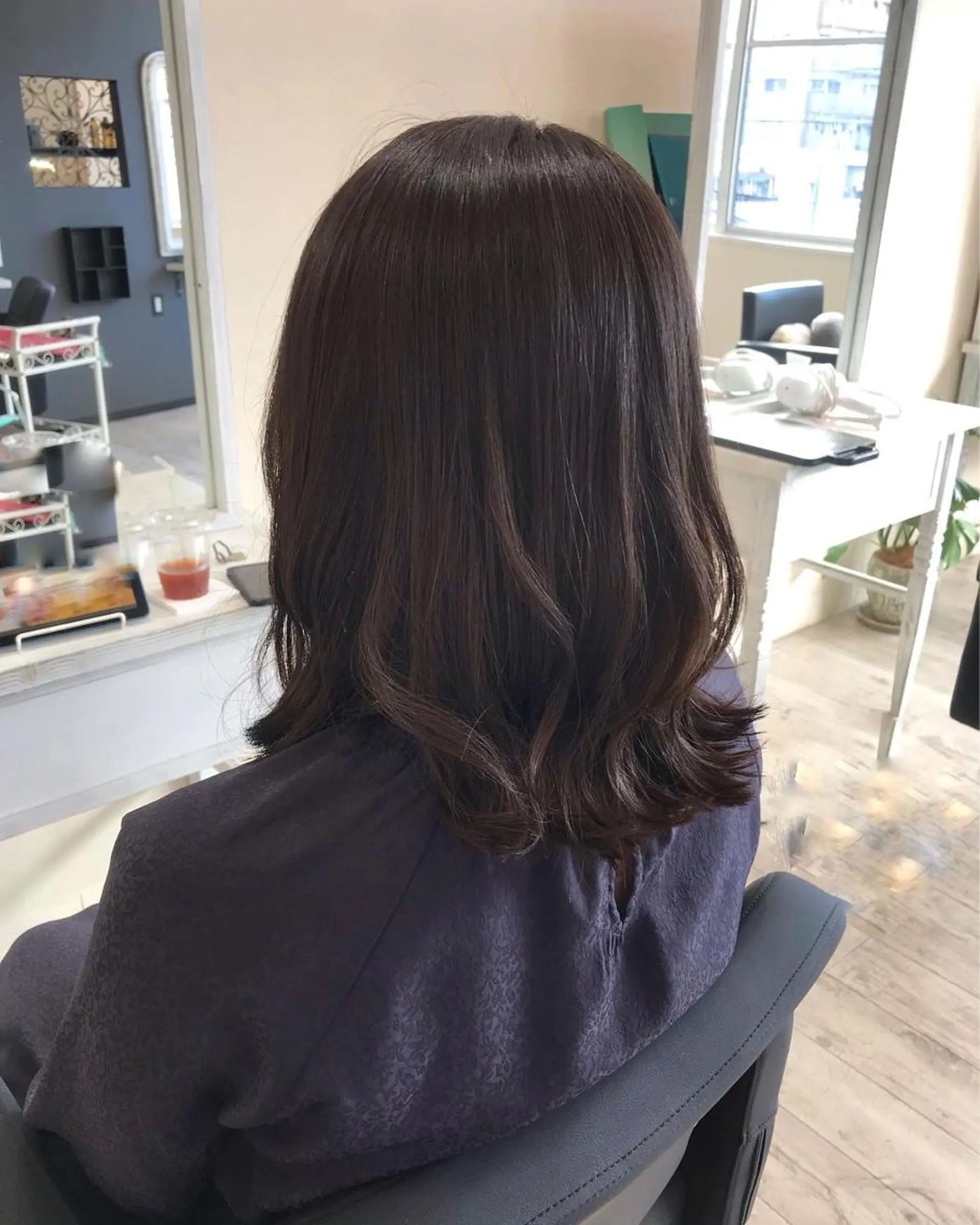 ミディアム 髪質改善 トリートメント ヘアカラー トリートメント APPEL所属・APPEL hair ／岡山のヘアスタイル