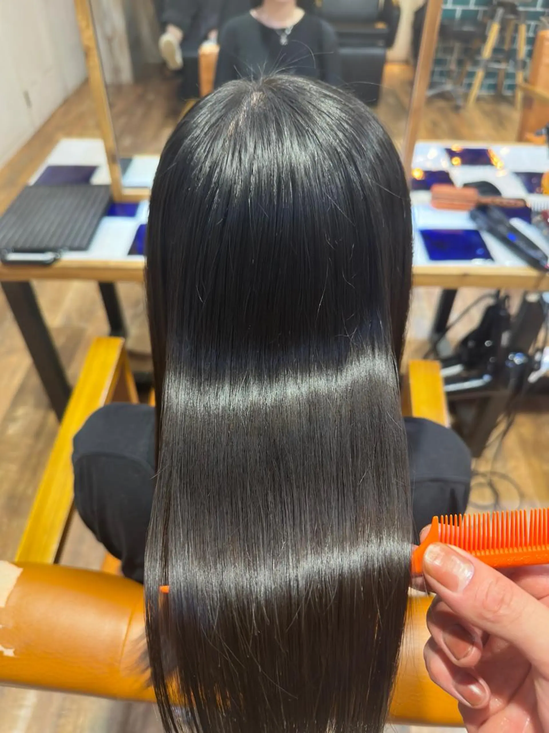 ロング ヘアアレンジ カット ヘアカラー トリートメント ヘアセット レイヤー/髪質改善/ メンズ/KEIGOのヘアスタイル