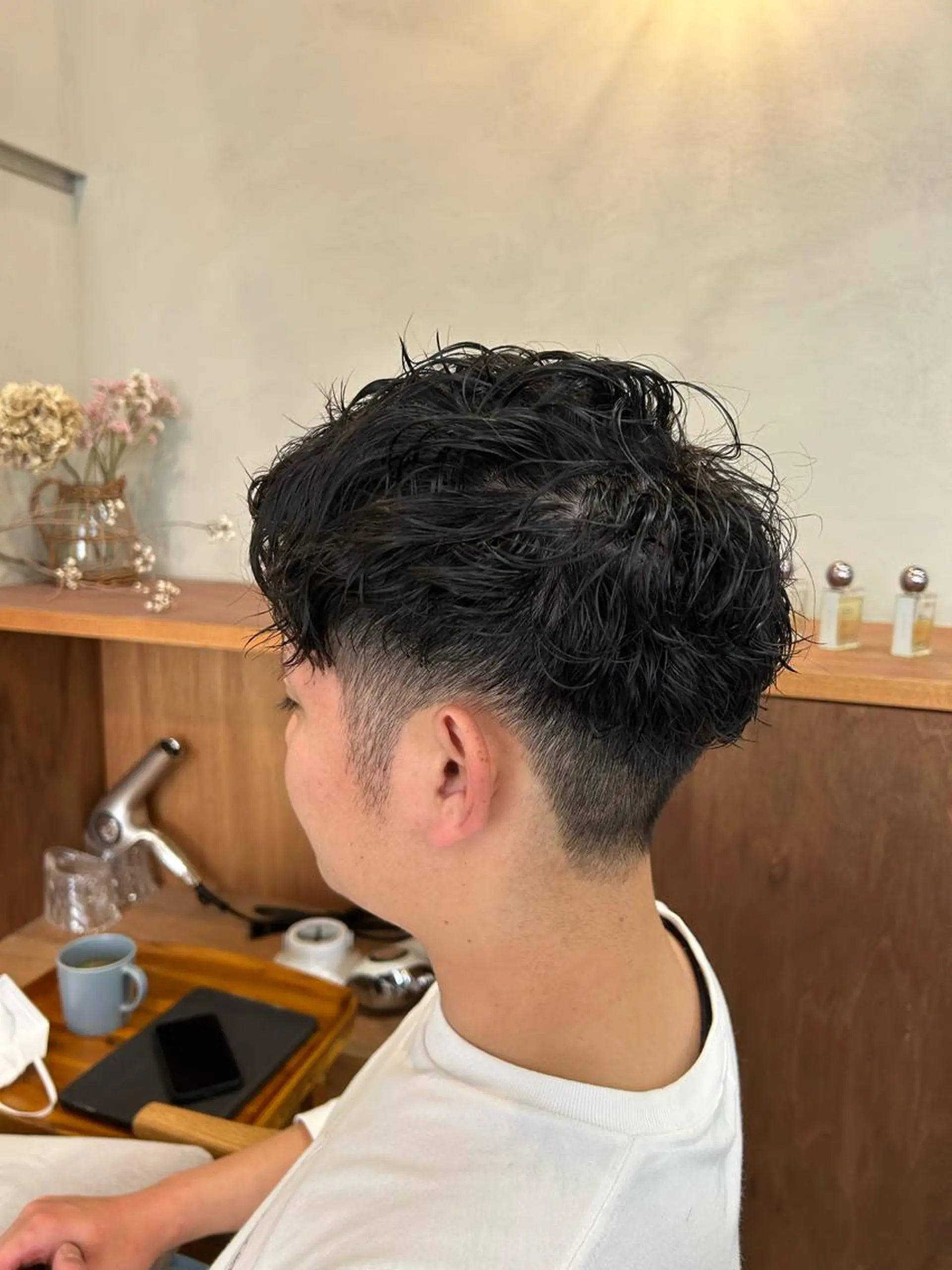 ショート カット ヘアカラー トリートメント 名古屋/伏見/花屋 併設/不破新のヘアスタイル