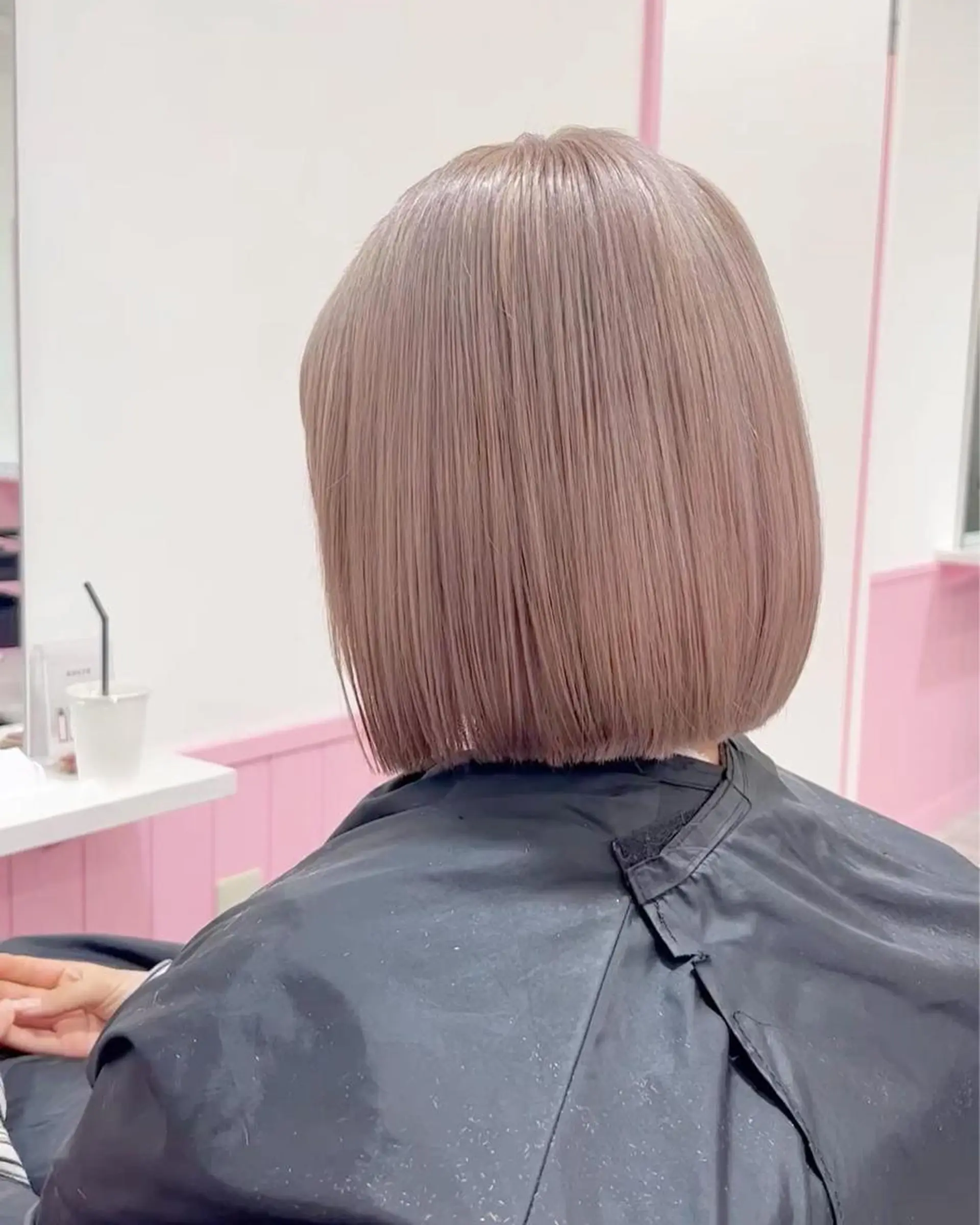 ショート ハイトーン♡ブリーチ ♡エクステ♡nanaのヘアスタイル
