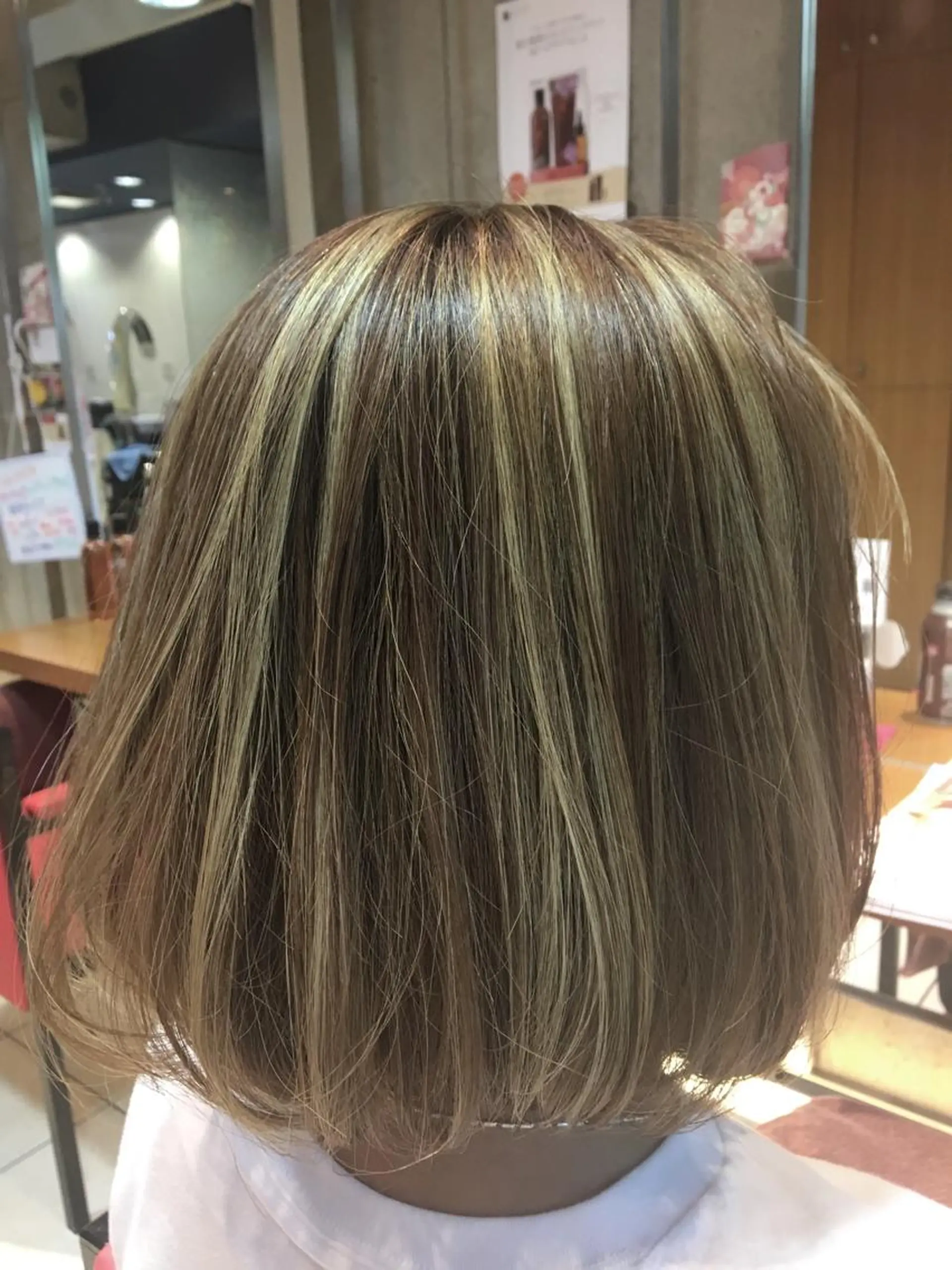 ミディアム ハイライト La CASTA  hair stylist club所属・大橋 祐介のヘアスタイル