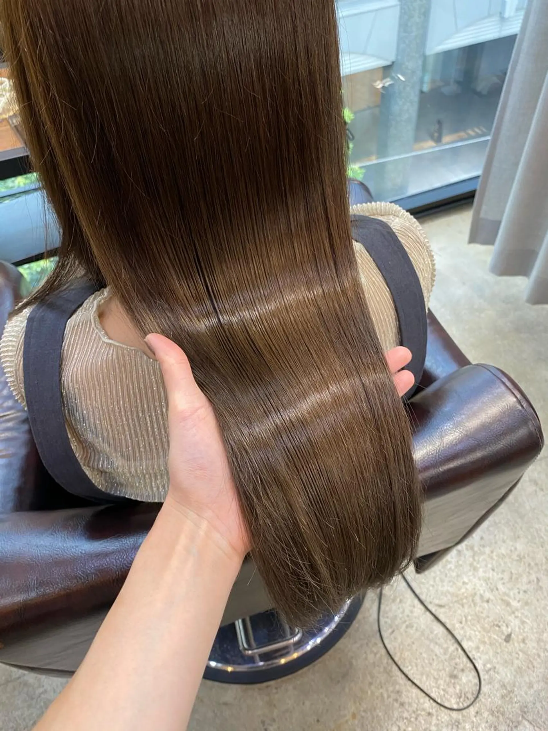 ロング ハイライト カット ヘアカラー トリートメント youres hair 髪質改善トリートメント&ヘッドスパ 恵比寿本店【ユアーズ ヘア】所属・✨美髪エステ✨ 佐々木みなみのヘアスタイル