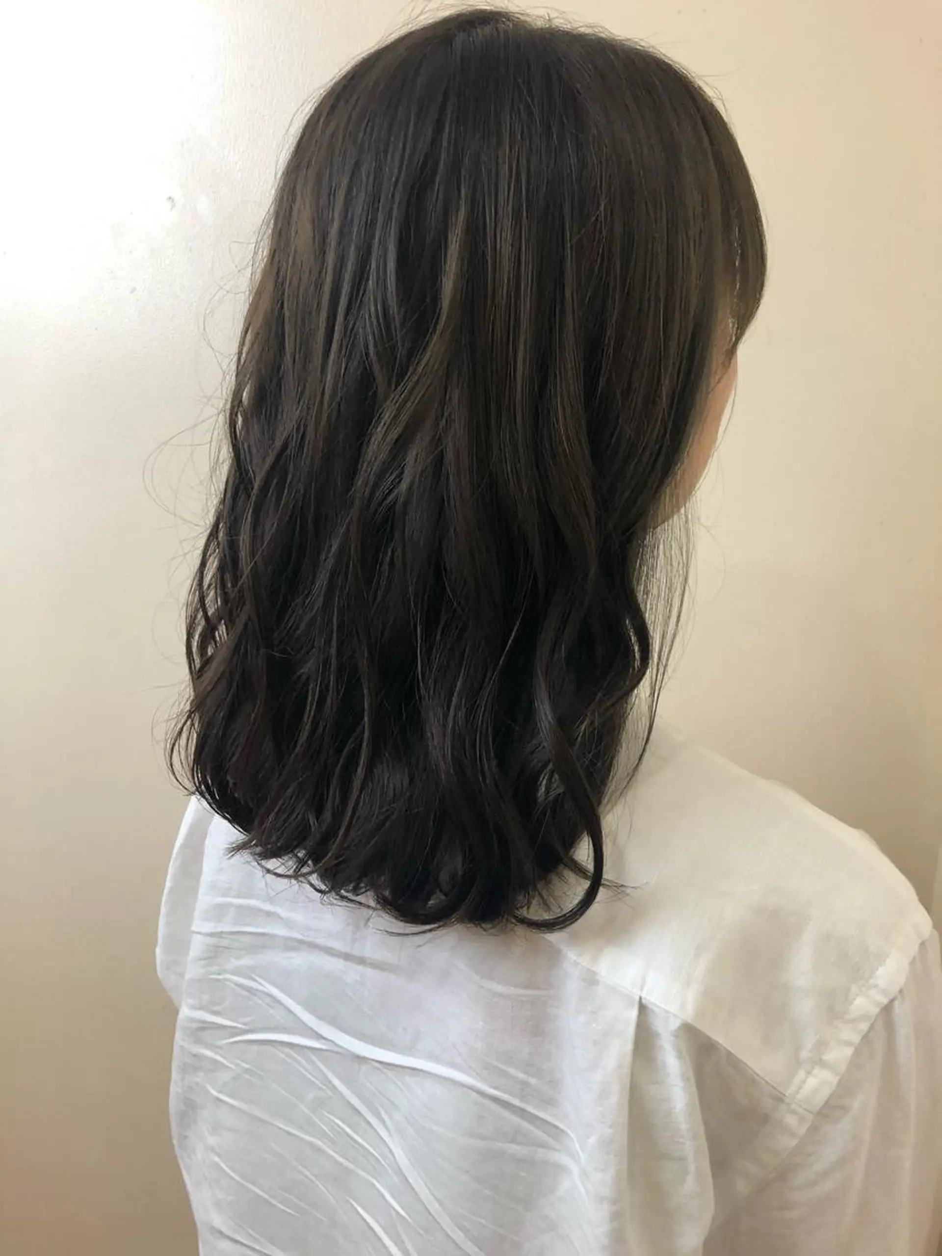 ミディアム カラー 長瀬 燎哉のヘアスタイル