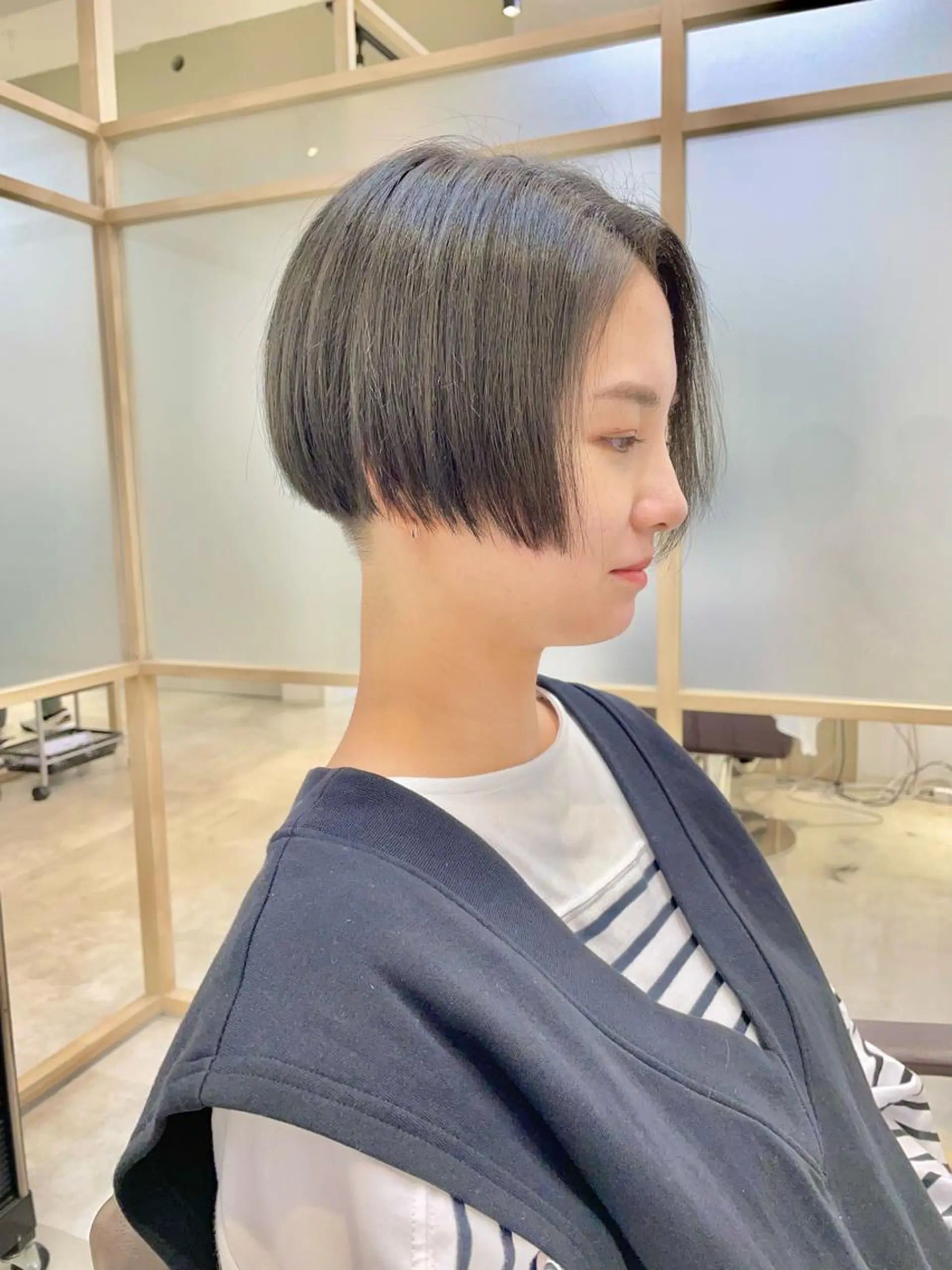 ショート カラー カット ショートヘア相談所✨ 澤里大のヘアスタイル