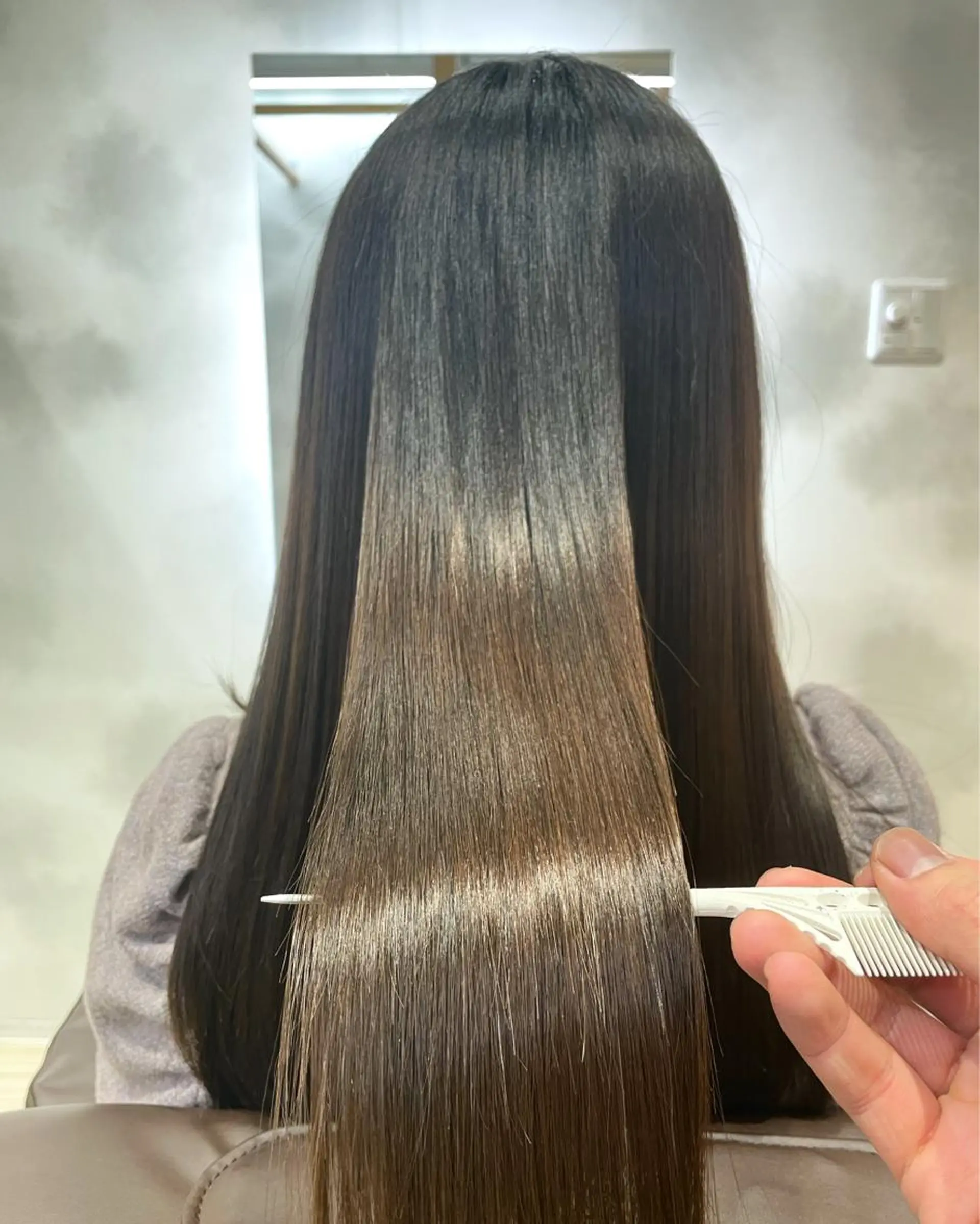 ロング 髪質改善 トリートメント 酸熱トリートメント カット トリートメント メンズカット/パーマ 山本隼輔のヘアスタイル