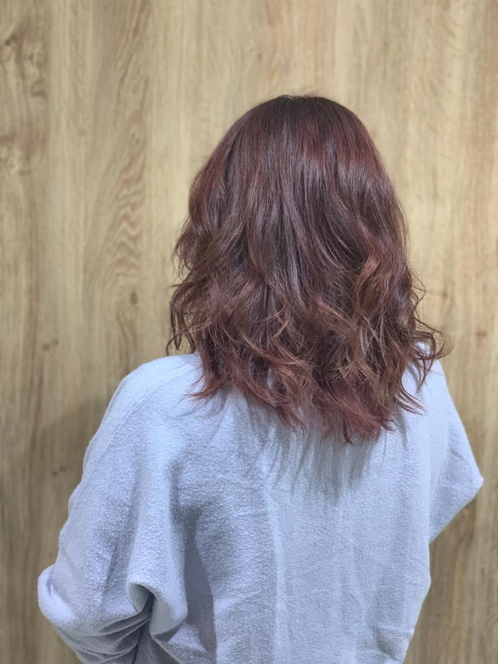 ミディアム カラー ヘアカラー トリートメント 松吉 純平のヘアスタイル