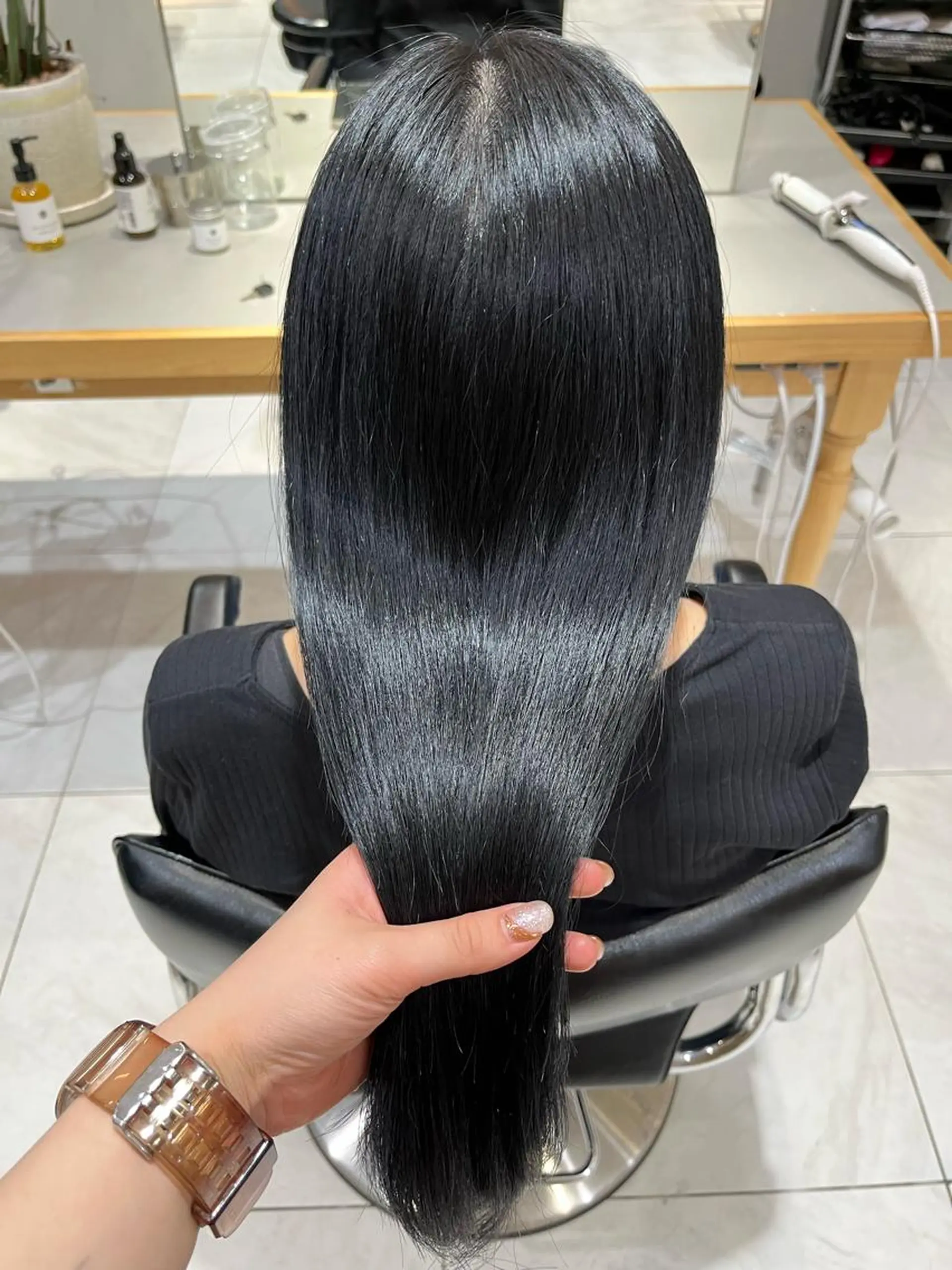 ロング カラー カット ヘアカラー トリートメント ヘアセット 🍊暖色カラー🍊 sakuraのヘアスタイル