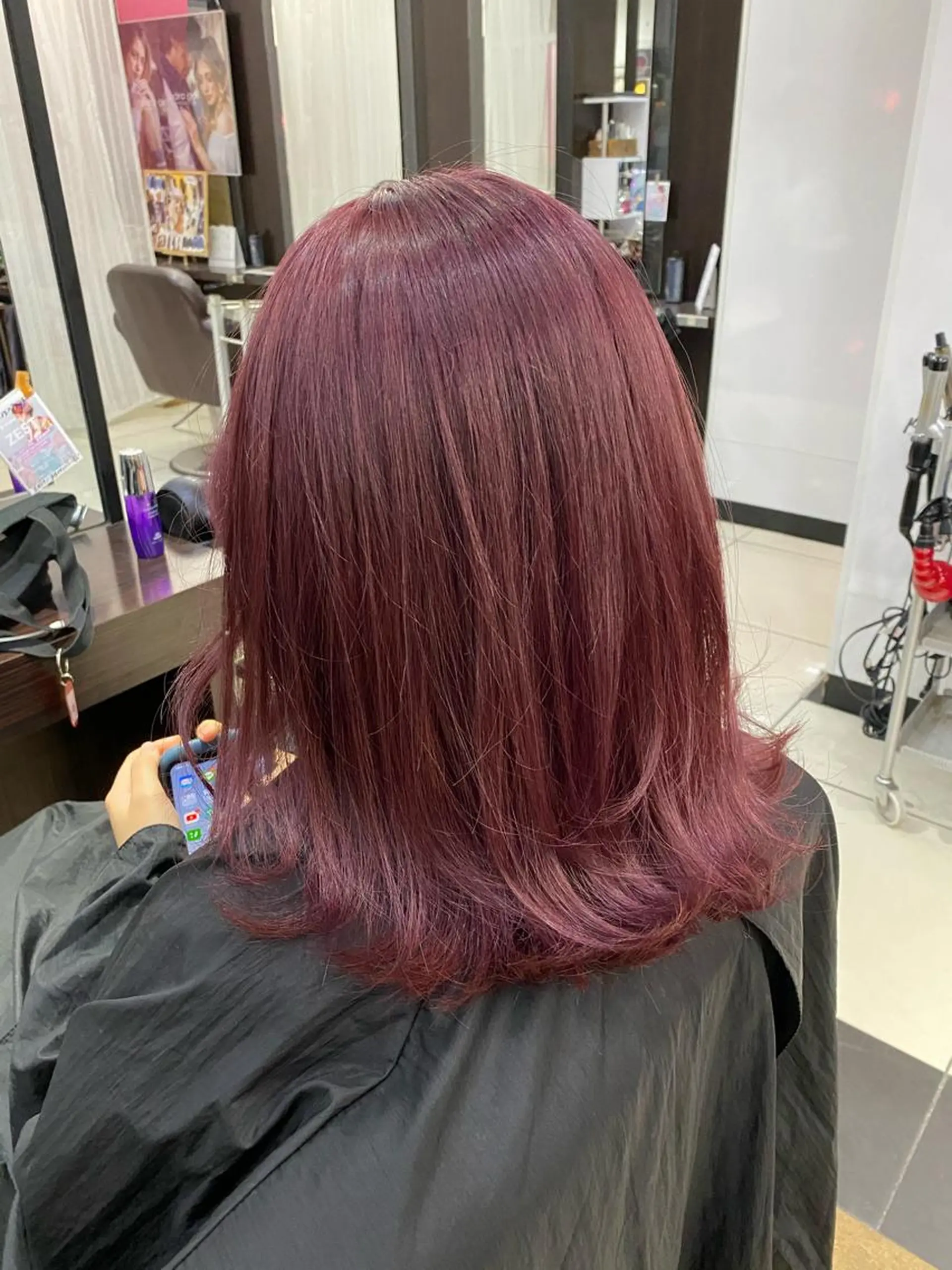 カラー hina☺︎ 髪質改善/ストレートのヘアスタイル