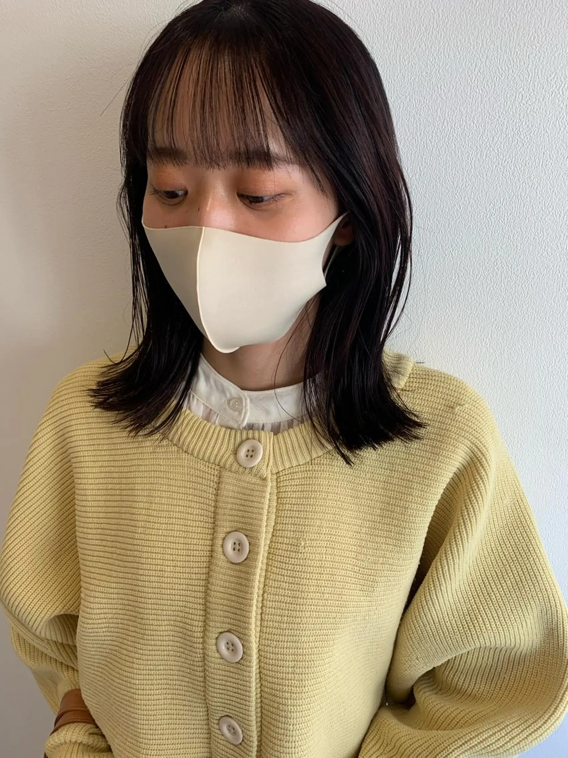 ミディアム カラー MARU レイヤー/パーマのヘアスタイル