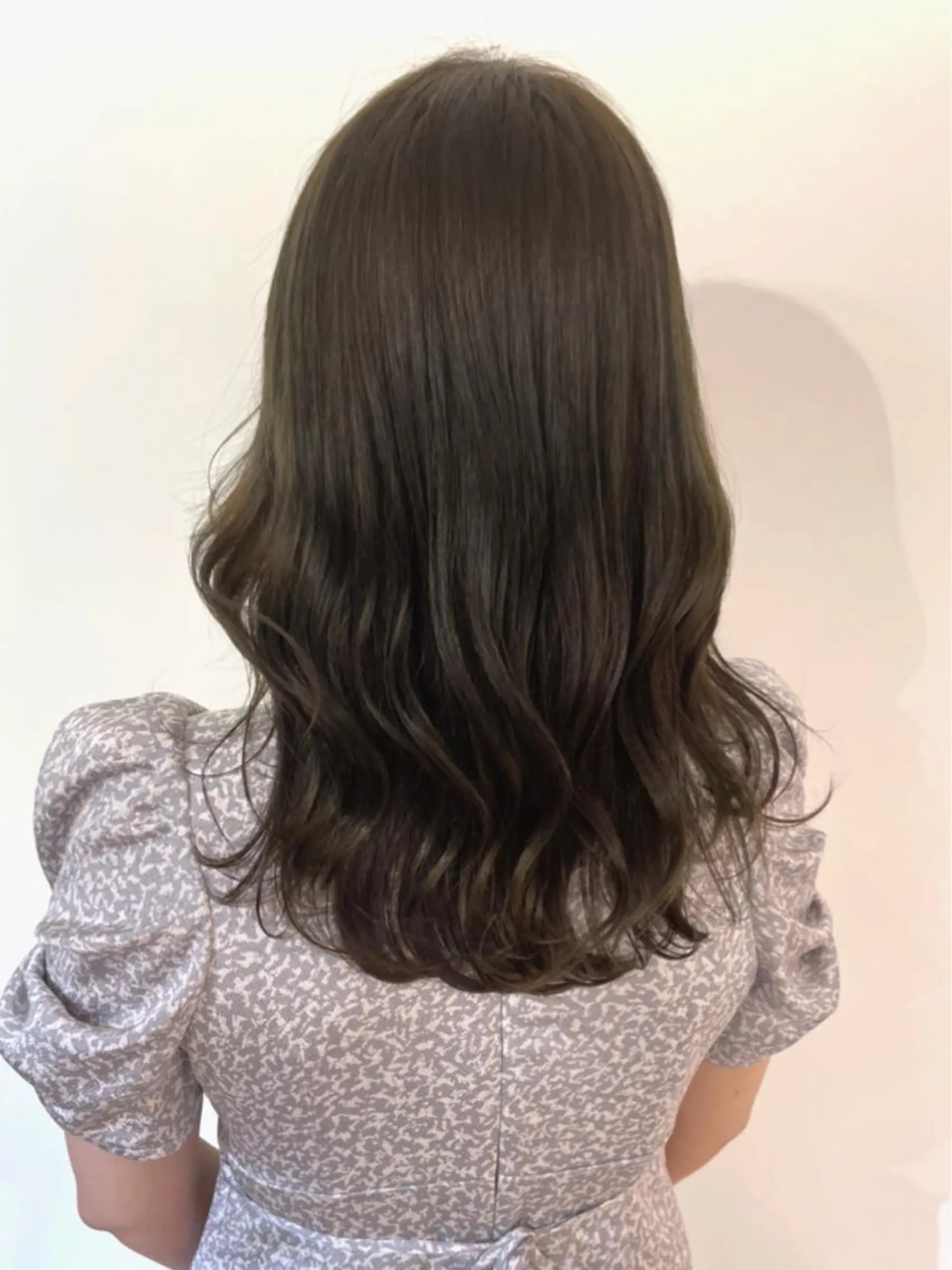 セミロング ヘアカラー 佐藤 梨里花 ❤︎のヘアスタイル