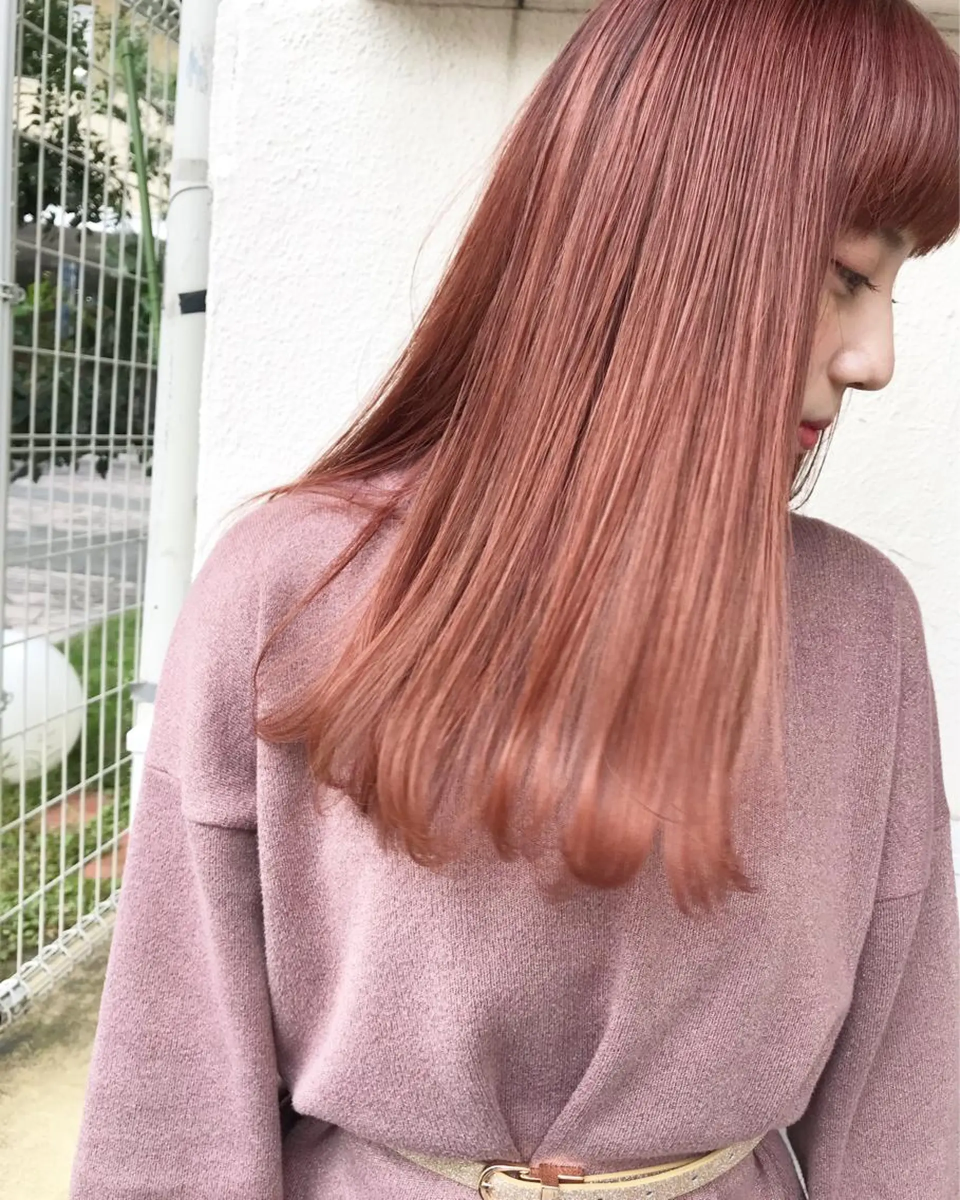 ロング ヘアカラー トリートメント Musiiik hairのヘアスタイル