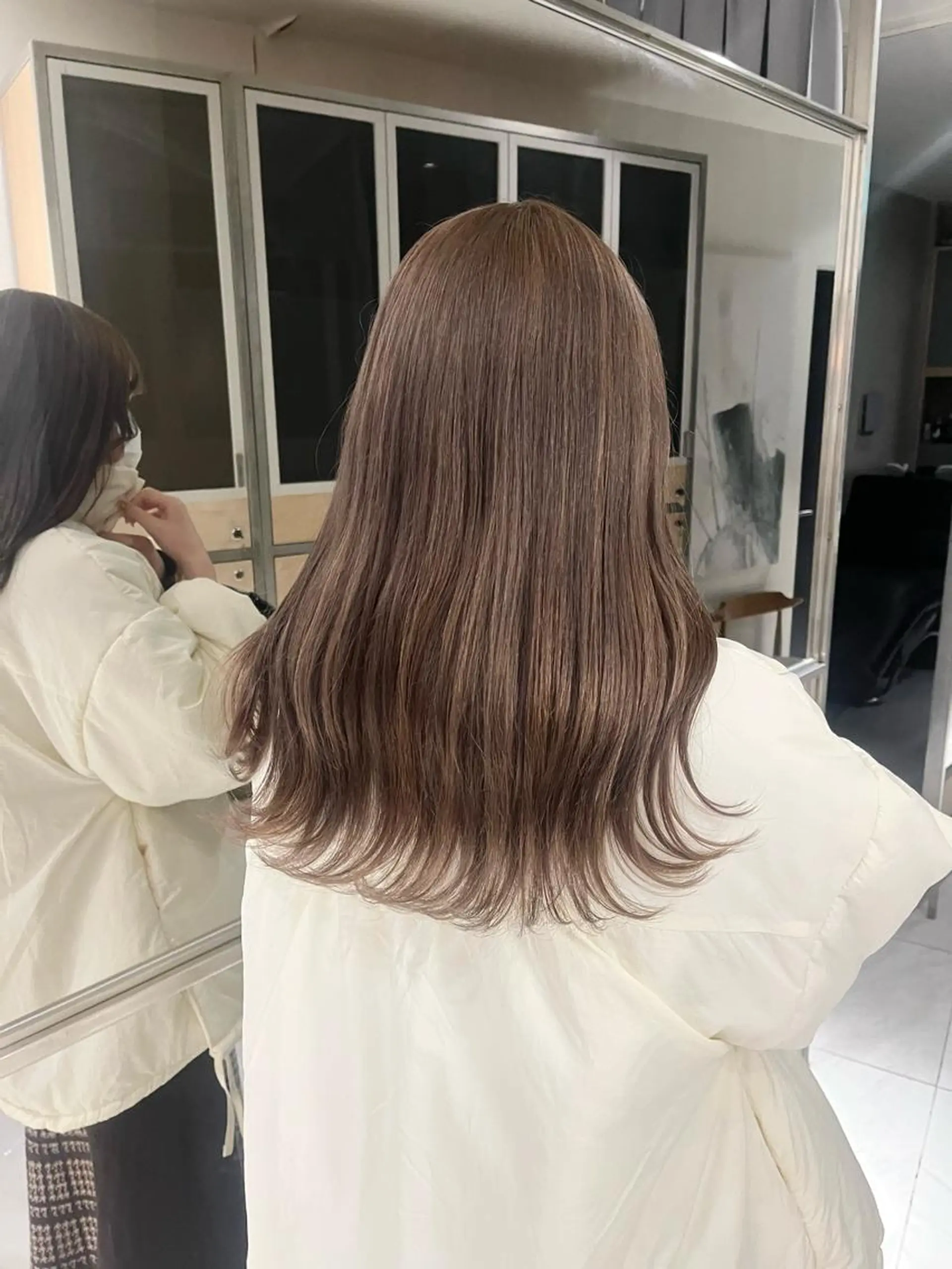ロング カラー ブリーチ ヘアカラー トリートメント ヘッドスパ 🎀艶モテカラー🎀 彩季のヘアスタイル