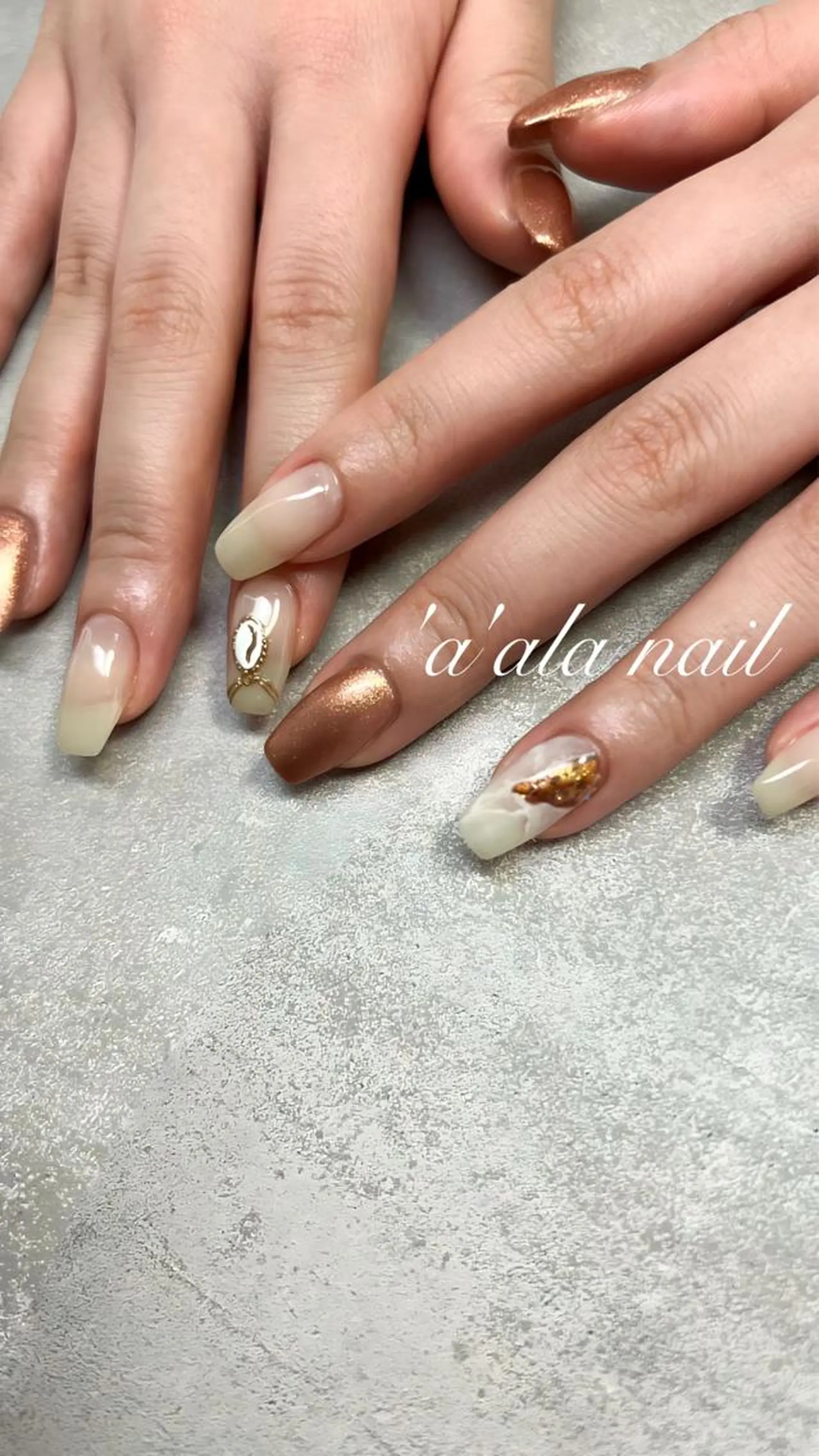 ネイル 'a'ala nailのネイルデザイン
