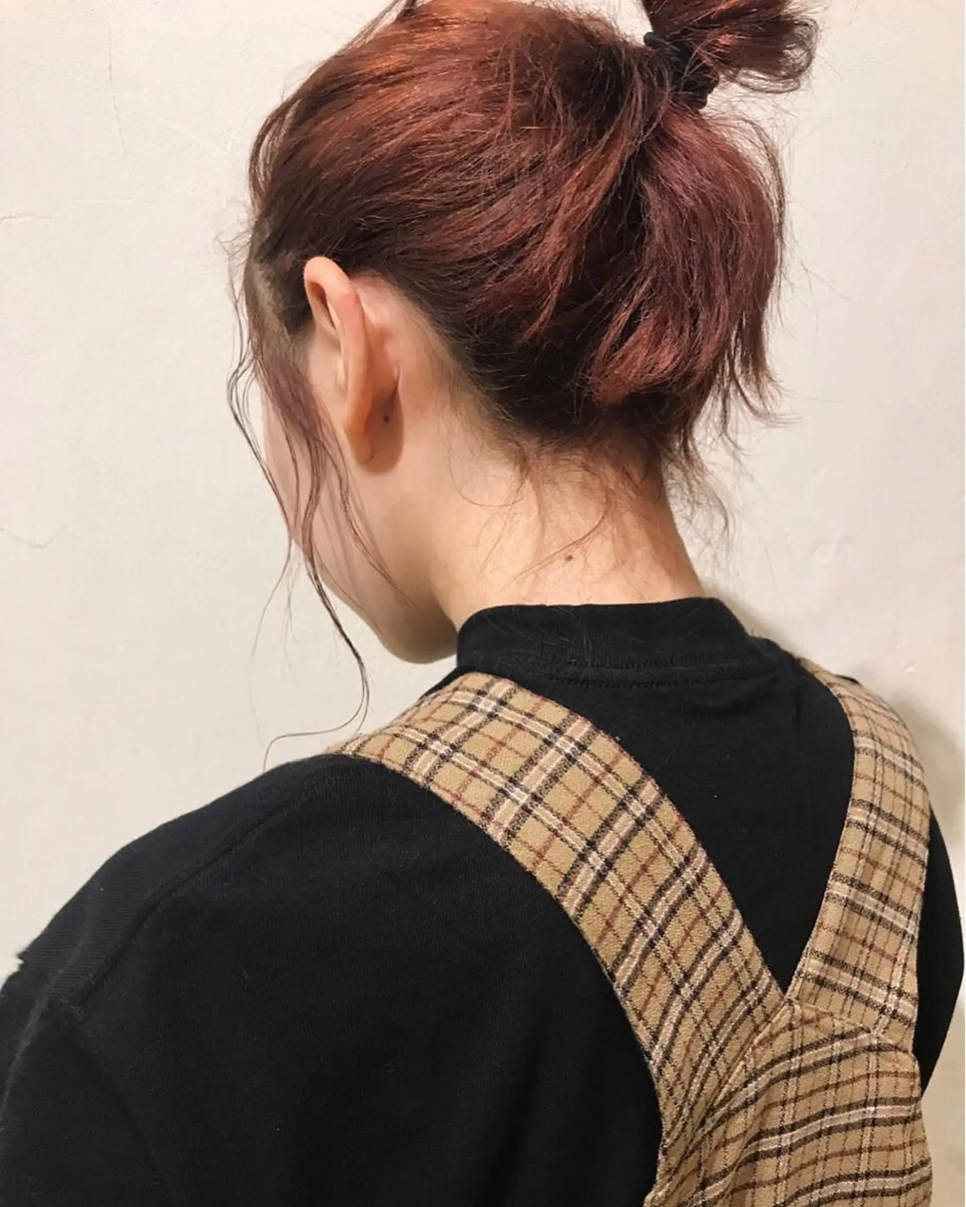 ミディアム ヘアアレンジ レイヤーカット/ 透明感カラーmikuのヘアスタイル