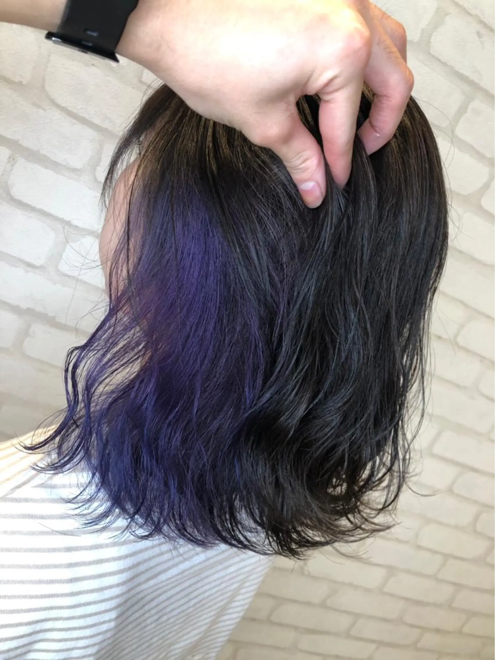 ミディアム カラー Gain池下 メンズのヘアスタイル