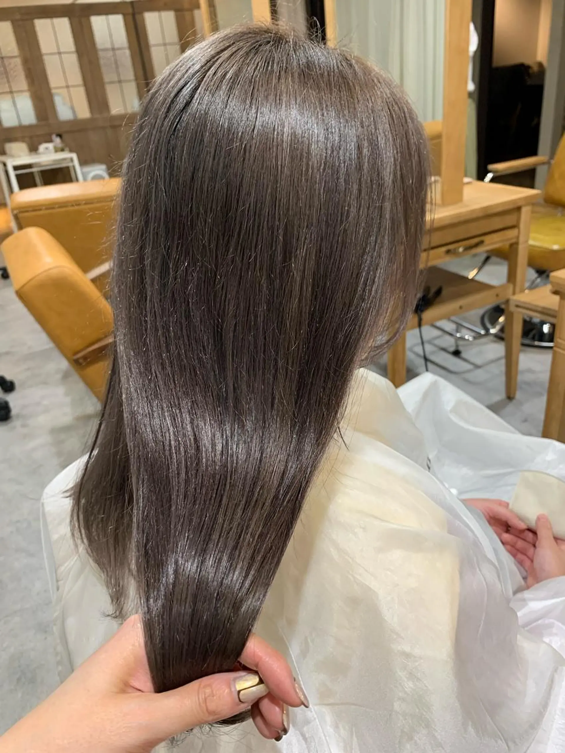 ロング カラー ブリーチ/アレンジ 天満/chihiroのヘアスタイル