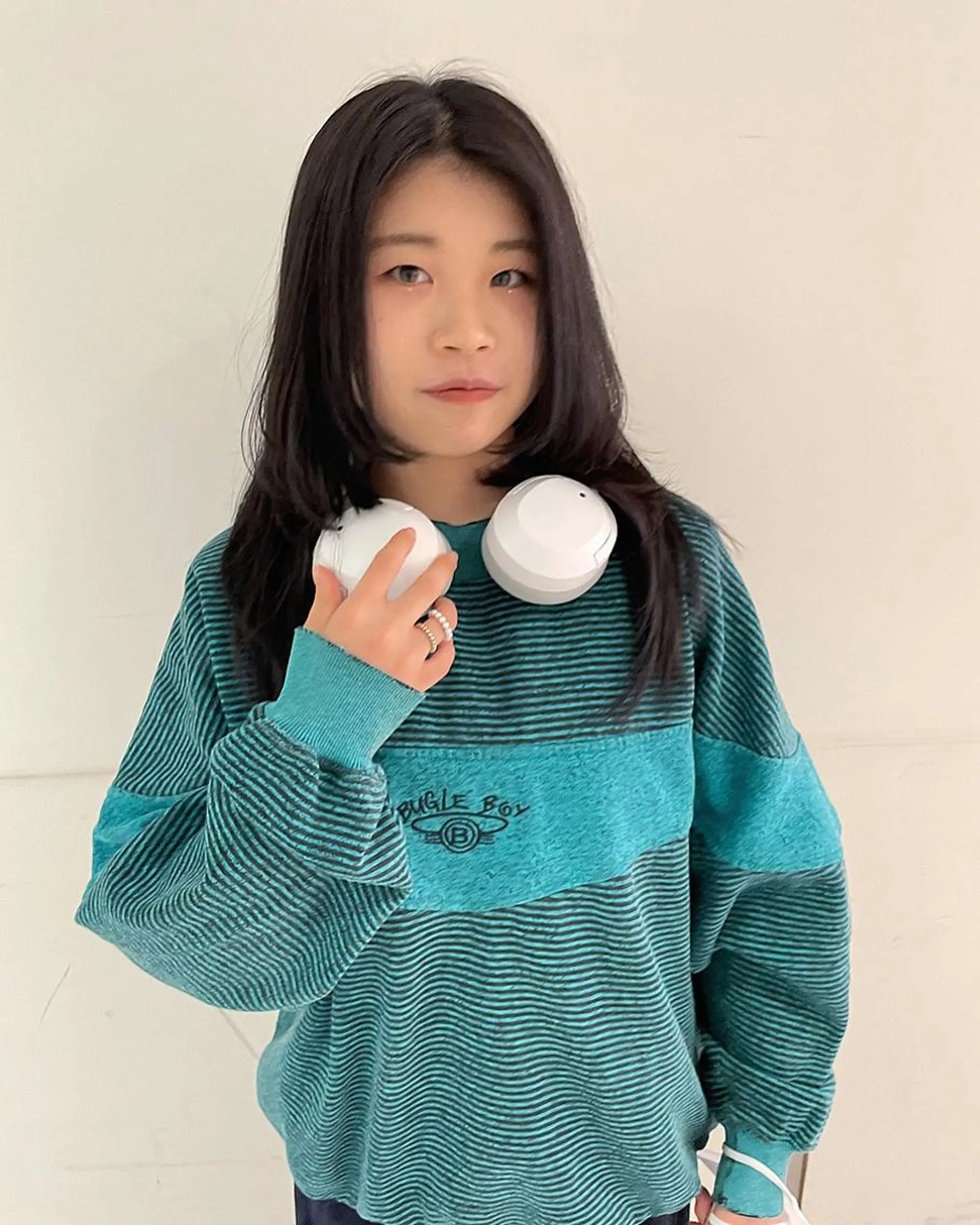 ロング カラー カット ヘアカラー iet.所属・ウルフ/ボブ/耳ツボ ジュエリー◎ricoのヘアスタイル