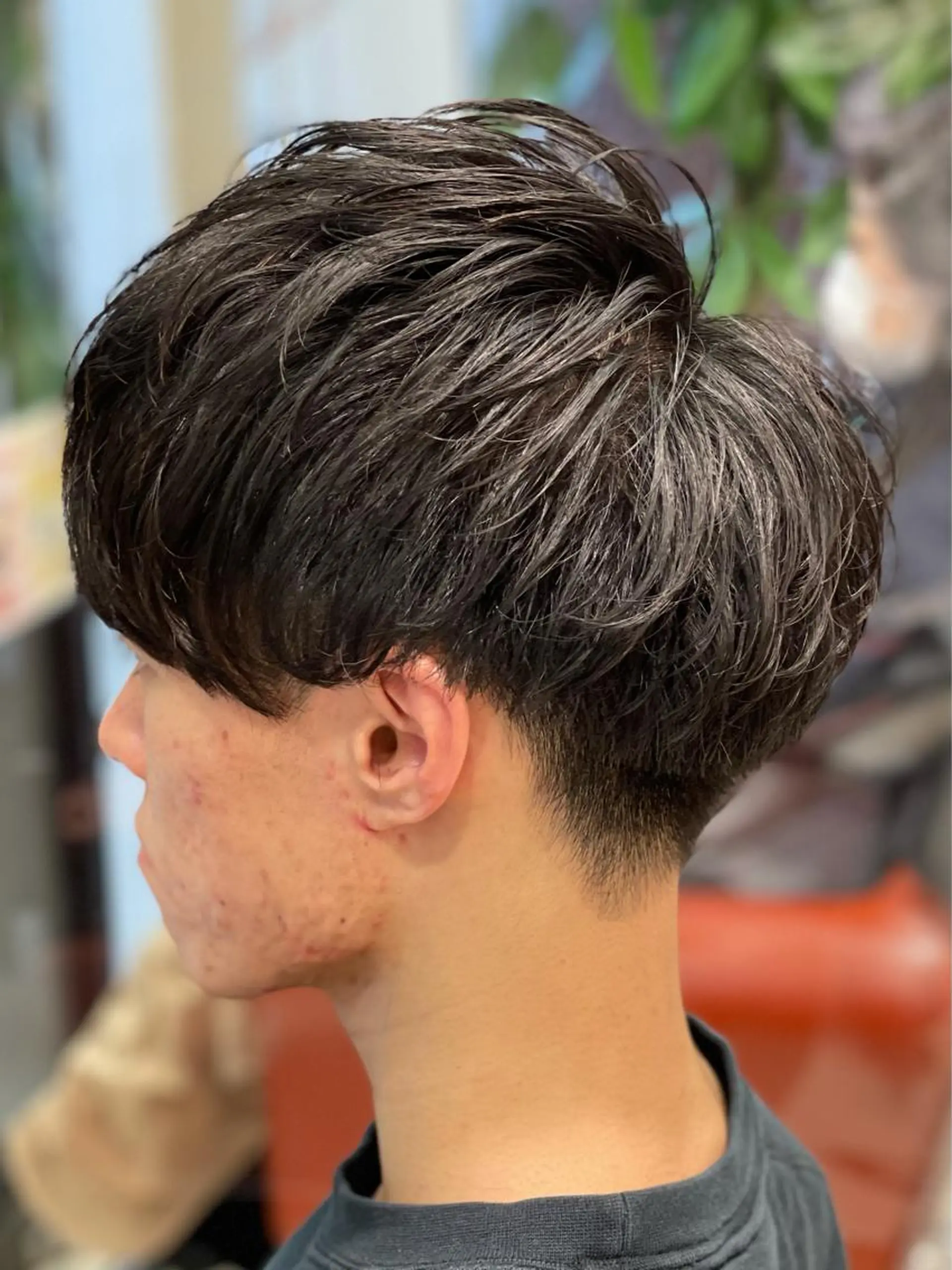 ショート パーマ メンズ 井上 武輝のヘアスタイル