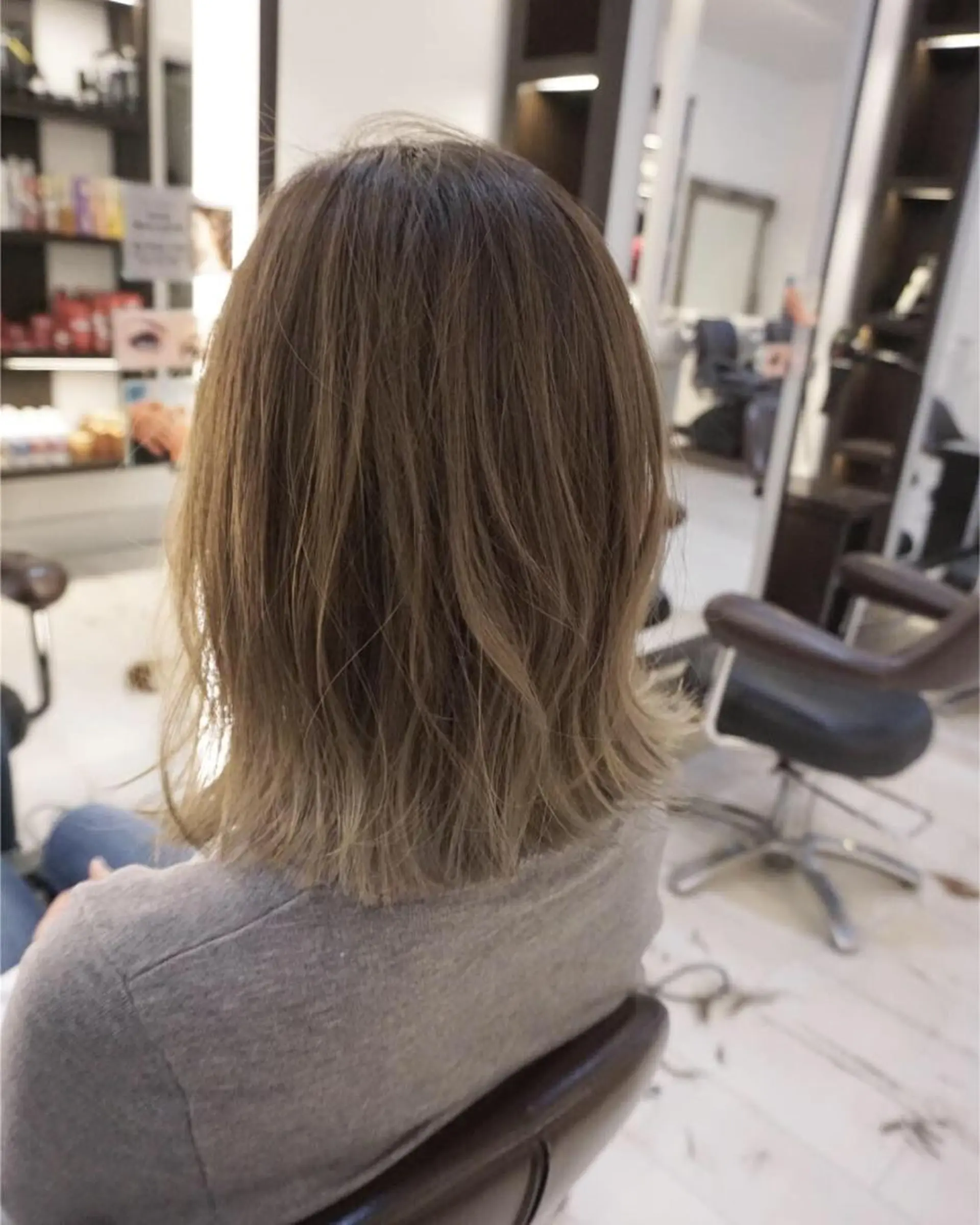 ミディアム カラー TOPSTYLIST 🇬🇧JIMMYのヘアスタイル