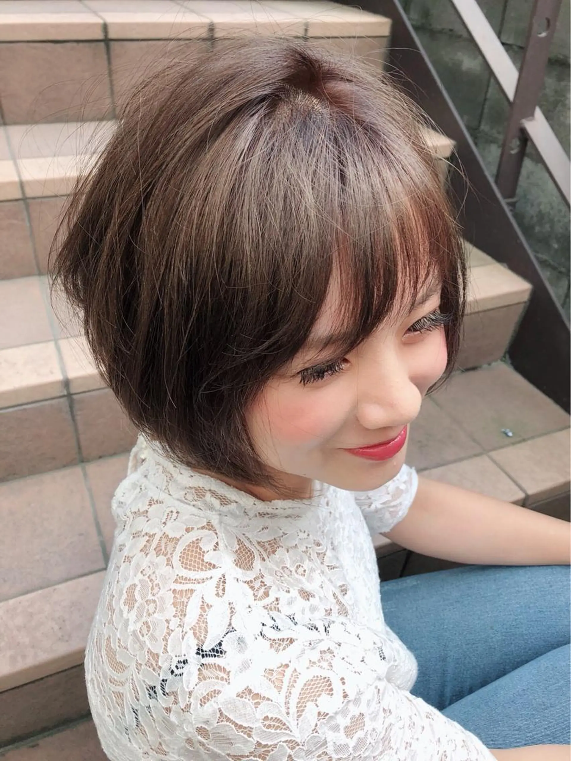 ショート カラー 'amo所属・'amo eyelashのマツエク・マツパデザイン