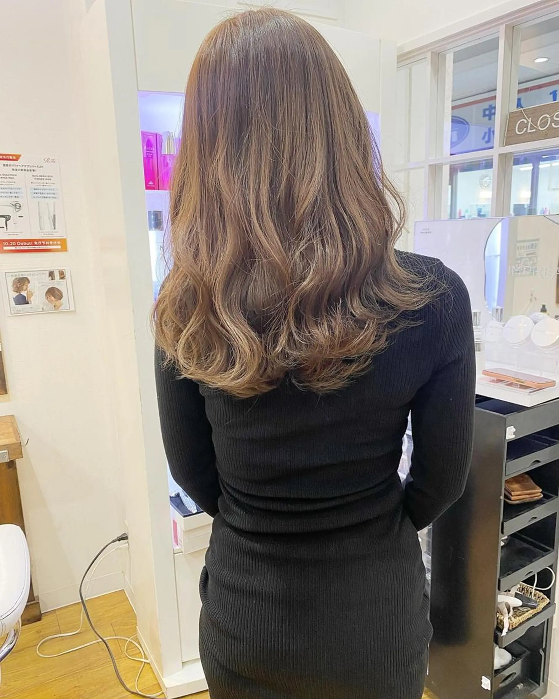 ロング カラー バレイヤージュ ベージュカラー ブリーチ ブラウンカラー 透明感カラー RoL by apollo所属・横浜ブリーチムラ直し 特化美容師/海崎剛史のヘアスタイル