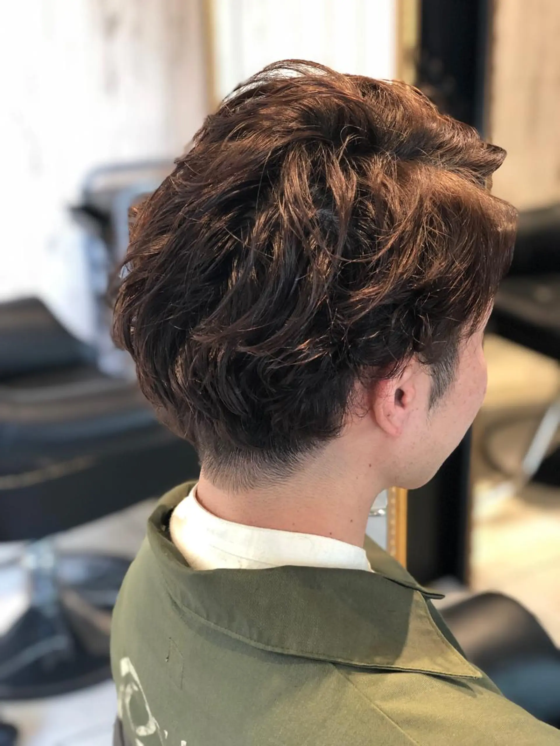 ショート メンズ FENICE onthe beach所属・永井大樹✨ 透明感カラー✨のヘアスタイル