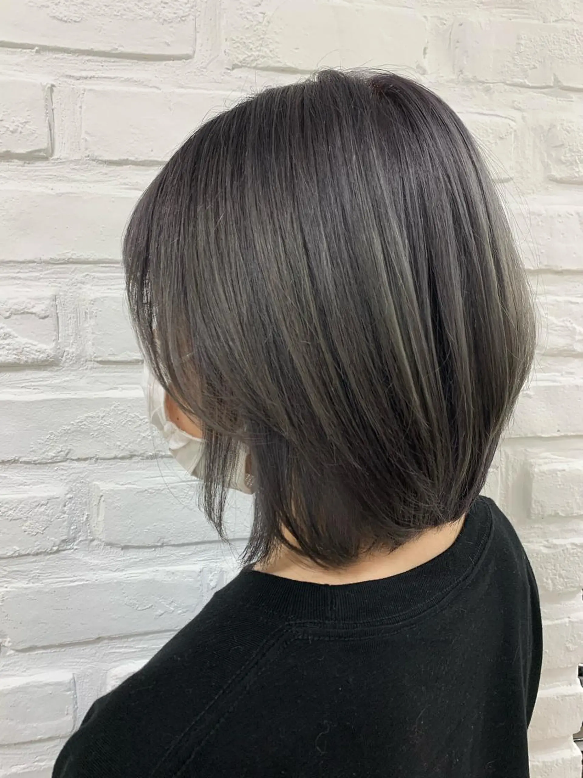 ショート カラー パープルカラー メンズ縮毛矯正🦊ハ イトーン　RYOKAのヘアスタイル