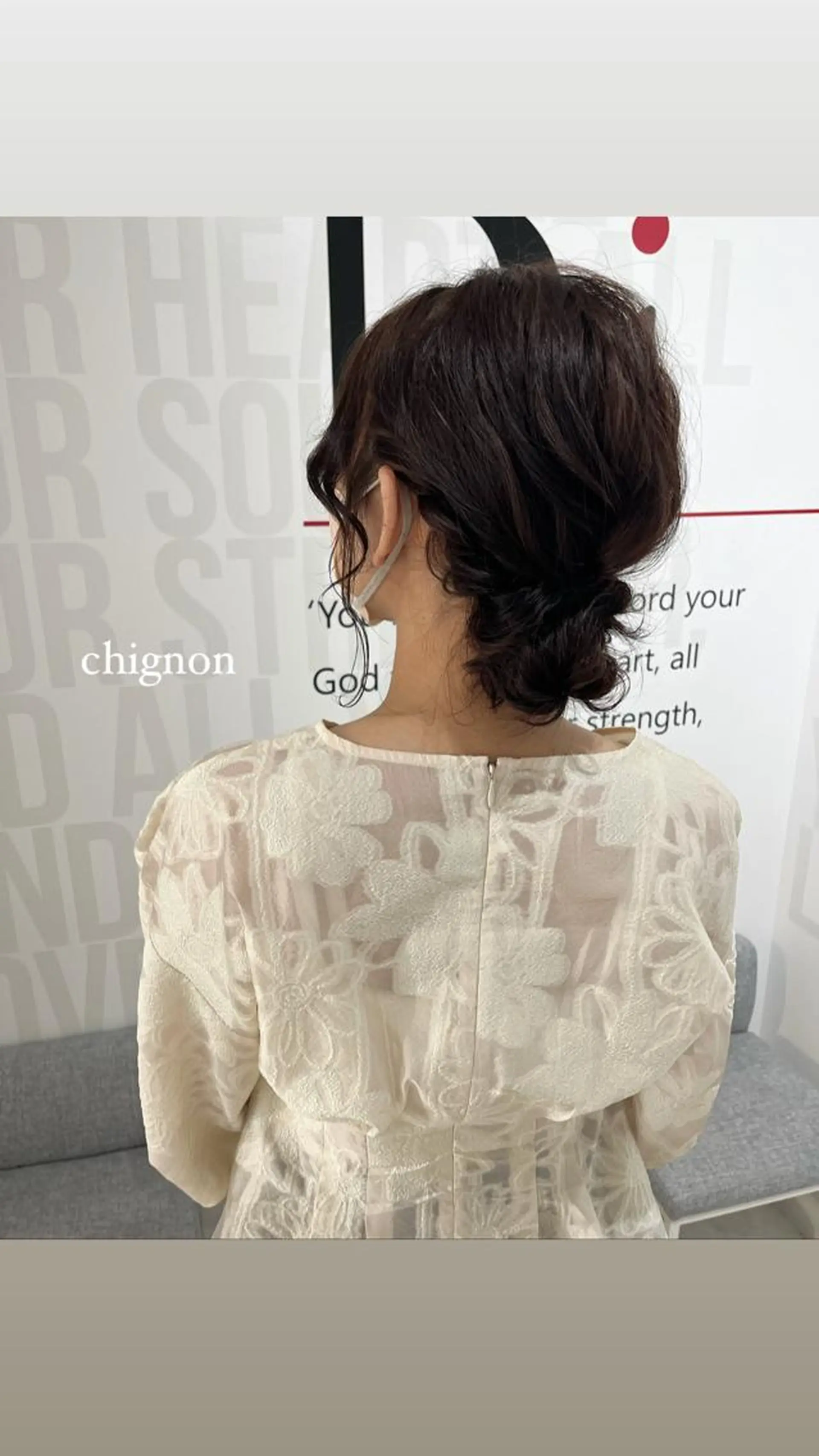 ミディアム ヘアアレンジ tomida yukiのマツエク・マツパデザイン