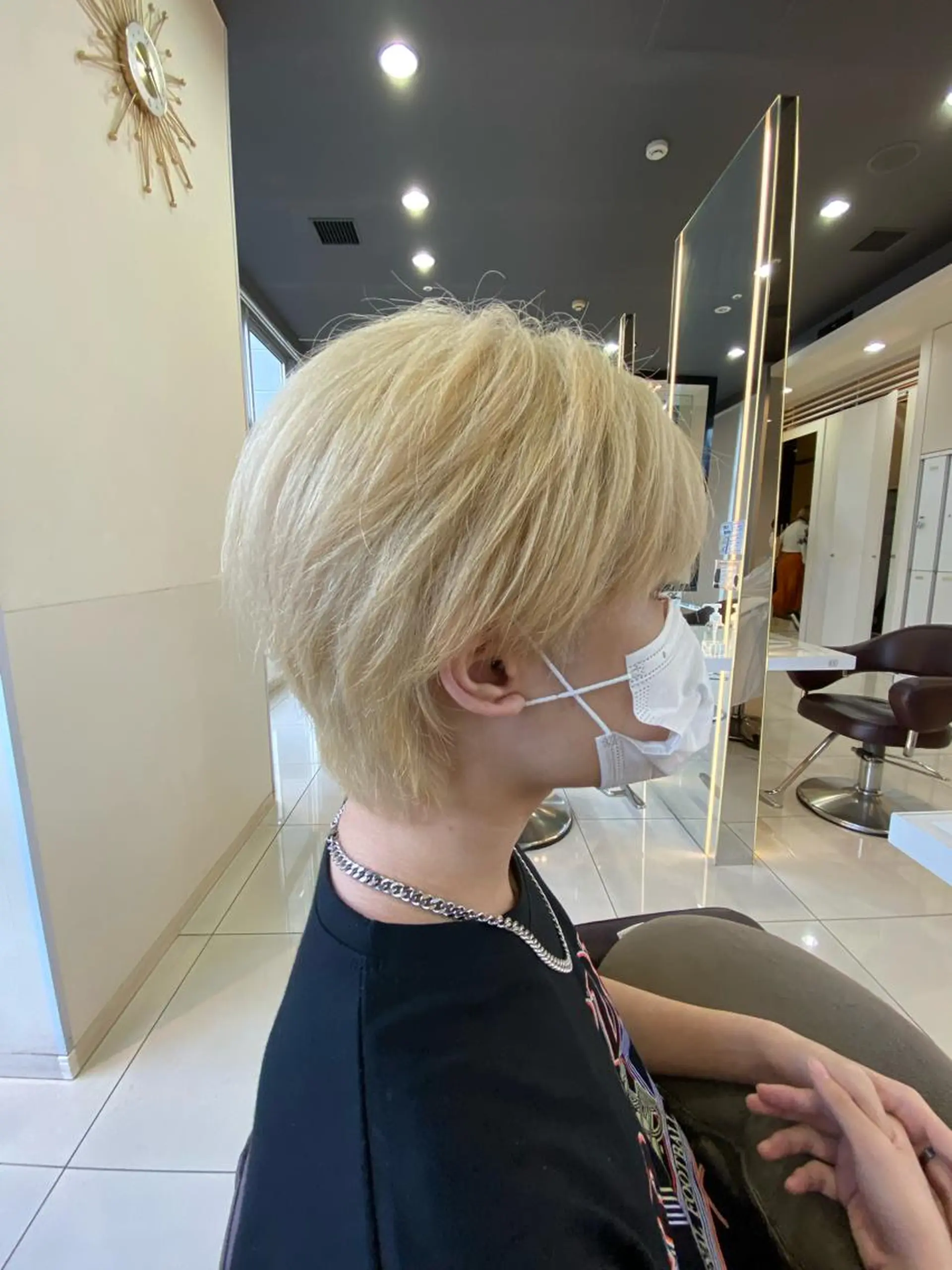 ショート カラー メンズ カット ヘアカラー メンズサロン/戸塚駅 東口3分/冨田大輝のヘアスタイル