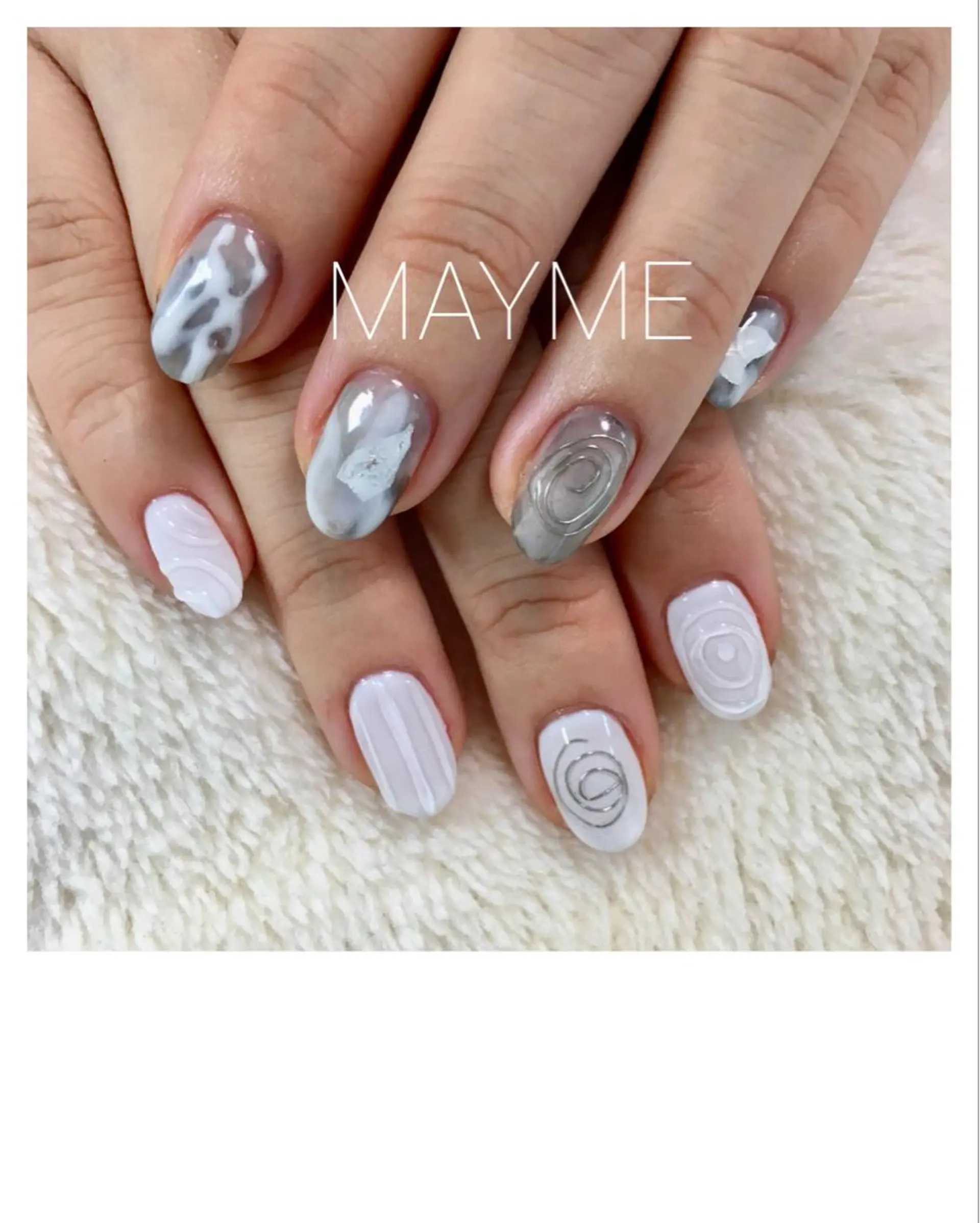 ネイル マットネイル ニュアンスネイル その他(ネイル) MAYME yのネイルデザイン