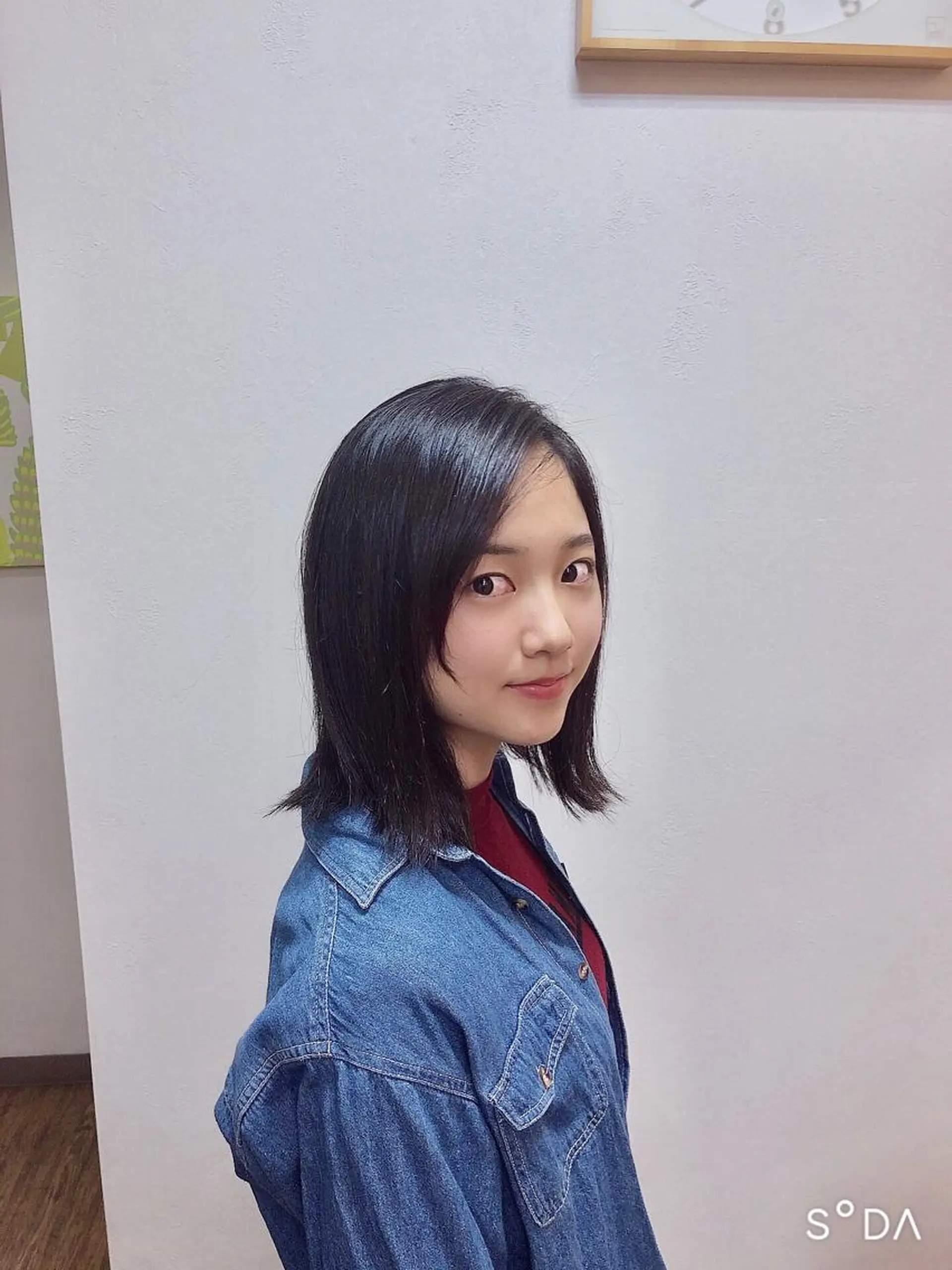 ミディアム 外ハネヘア 縮毛矯正 bios hair(ビオスヘアー)所属・笠井 茂宗のヘアスタイル