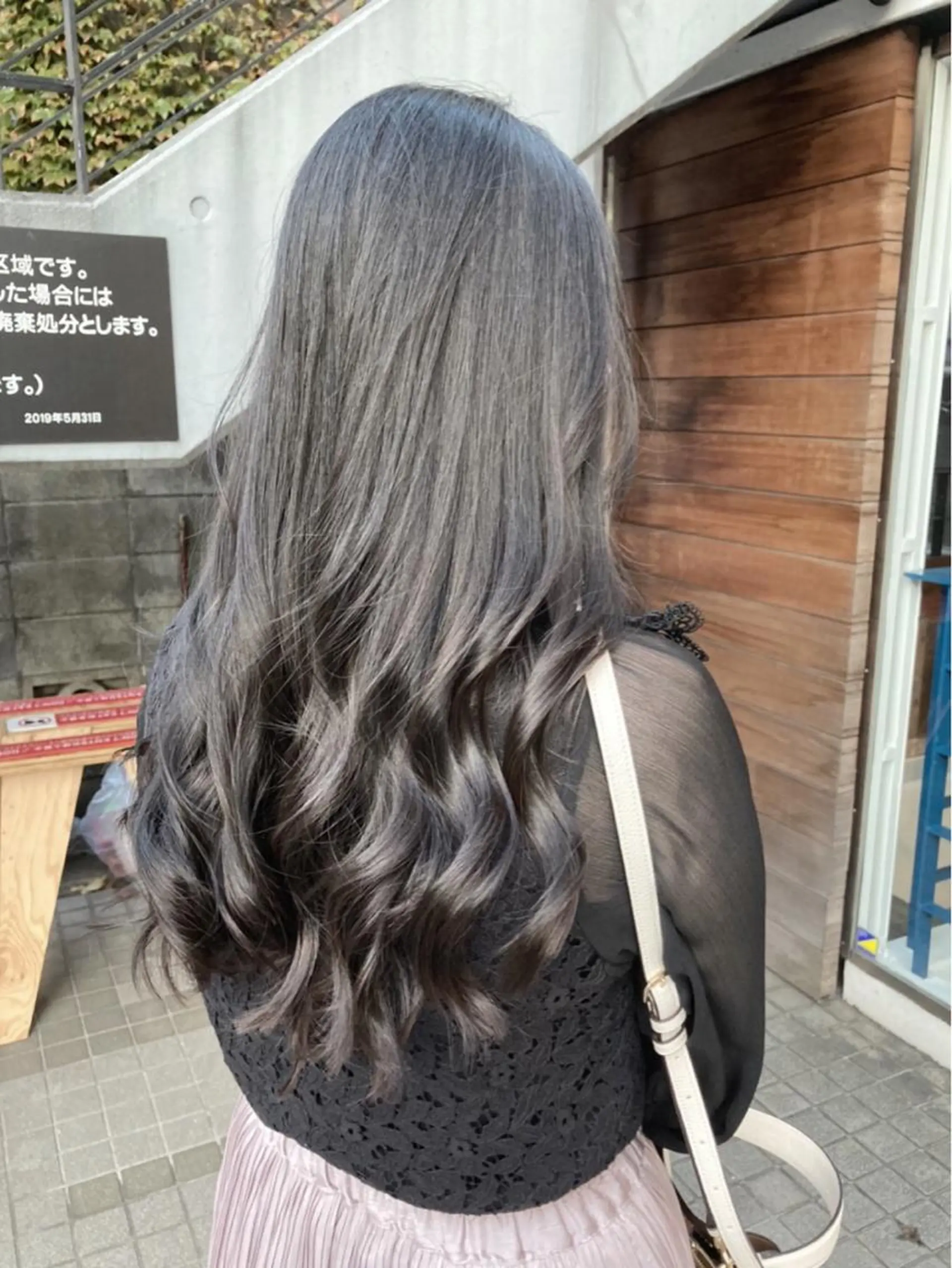 カラー パーマ BEBE所属・ブリーチなし 透明感カラーKANAのヘアスタイル