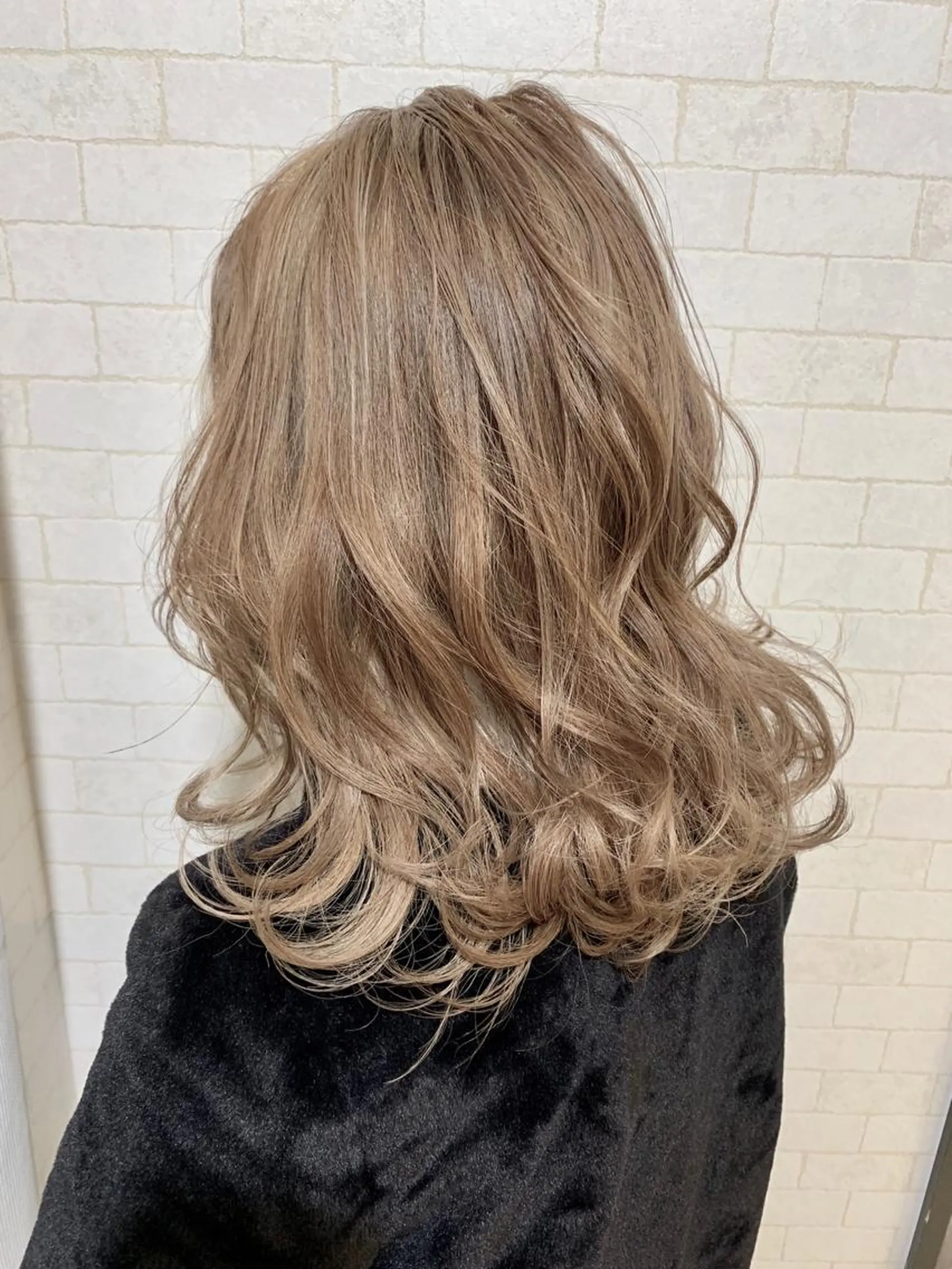 セミロング 神野 雅樹のヘアスタイル