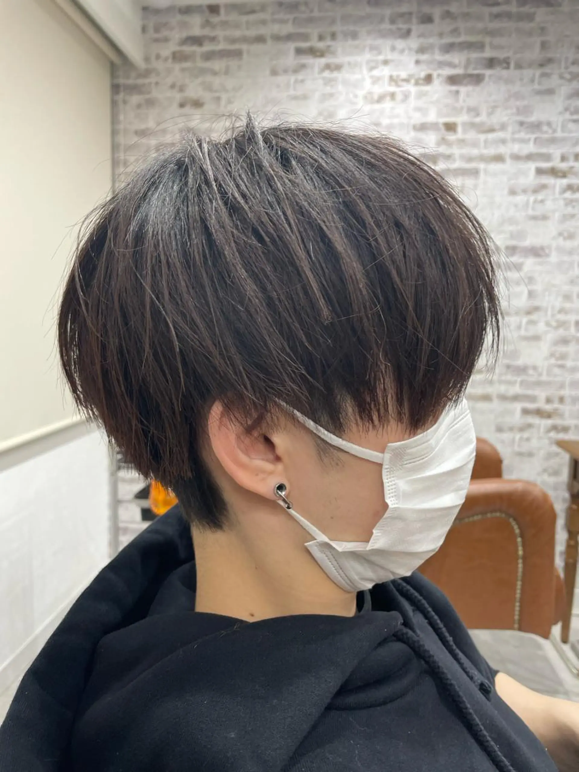 ショート メンズ 角田 楓のヘアスタイル