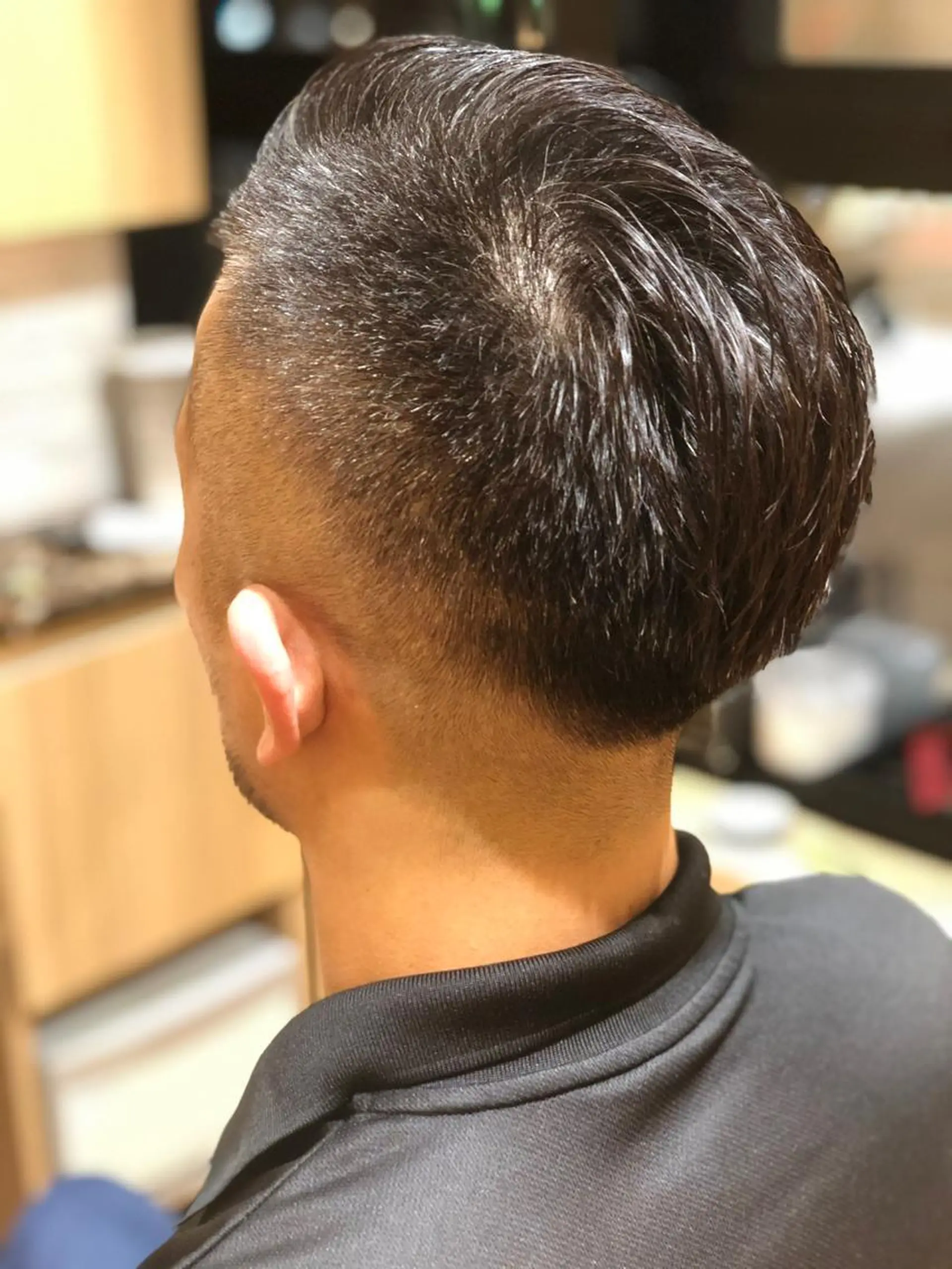 ショート メンズ カット HAIR MODE  KIKUHI「ヘアモードキクチ」神田店所属・💈【理容室】夜受付 上坂　一宏のヘアスタイル