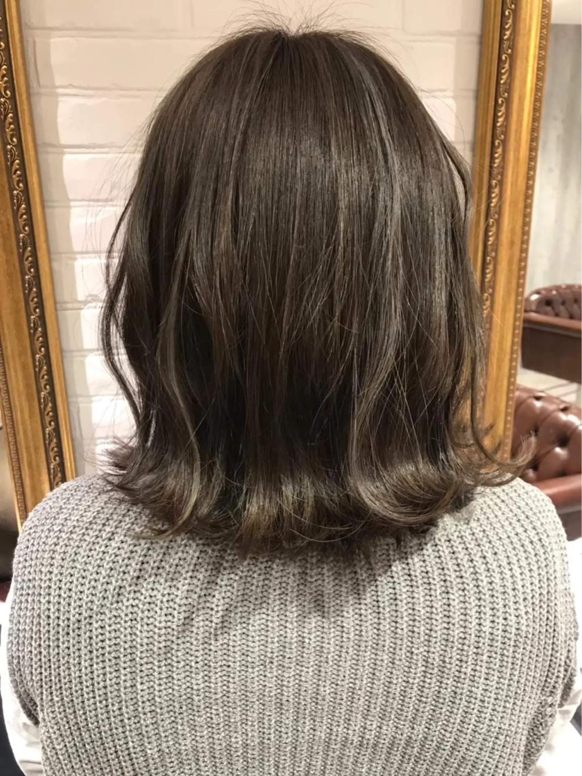 ミディアム カラー 透明感カラー💎 AYAのヘアスタイル