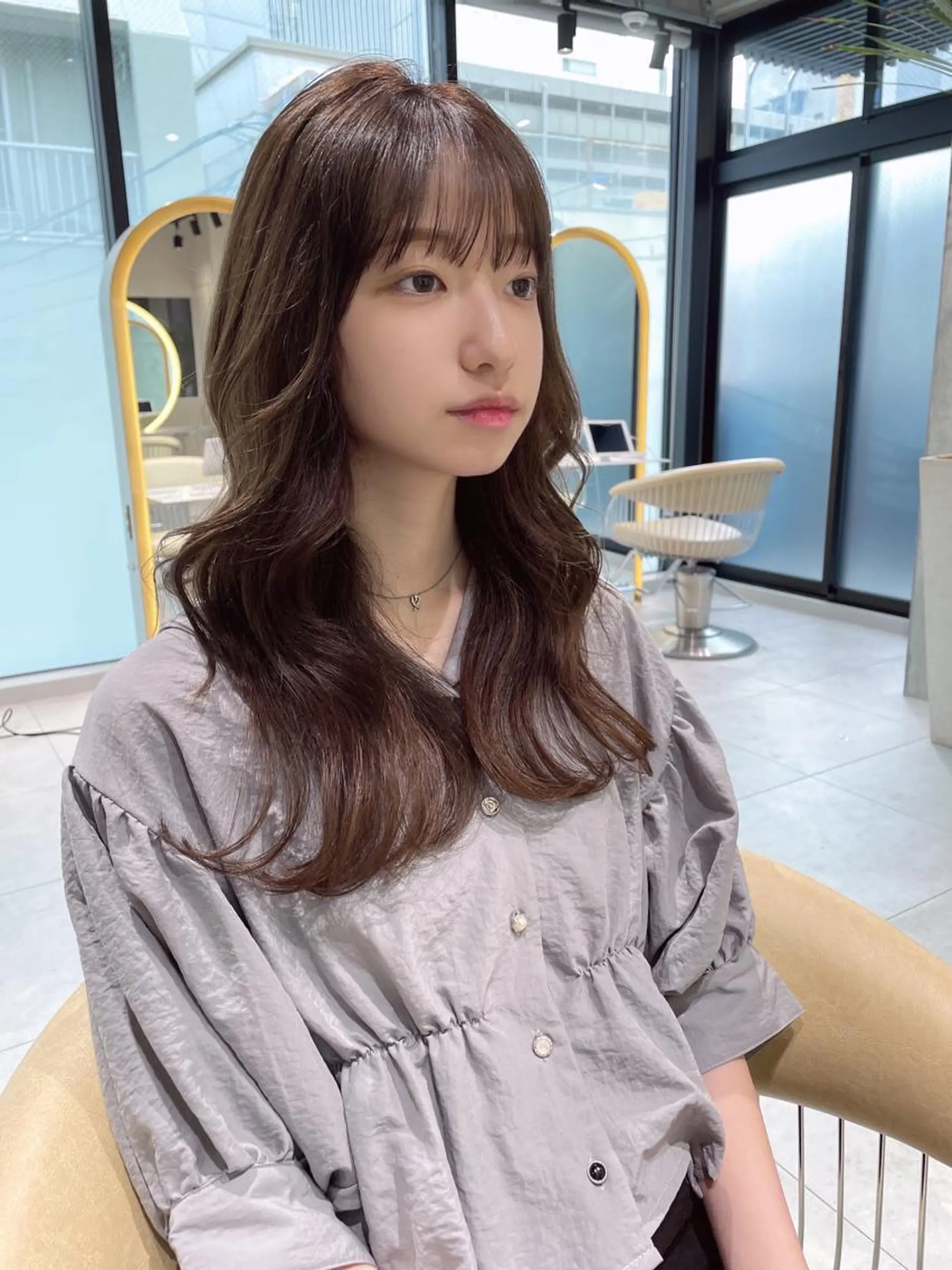 ロング 《髪質改善✖️ハイト ーン🧸》小嶋拓也のヘアスタイル