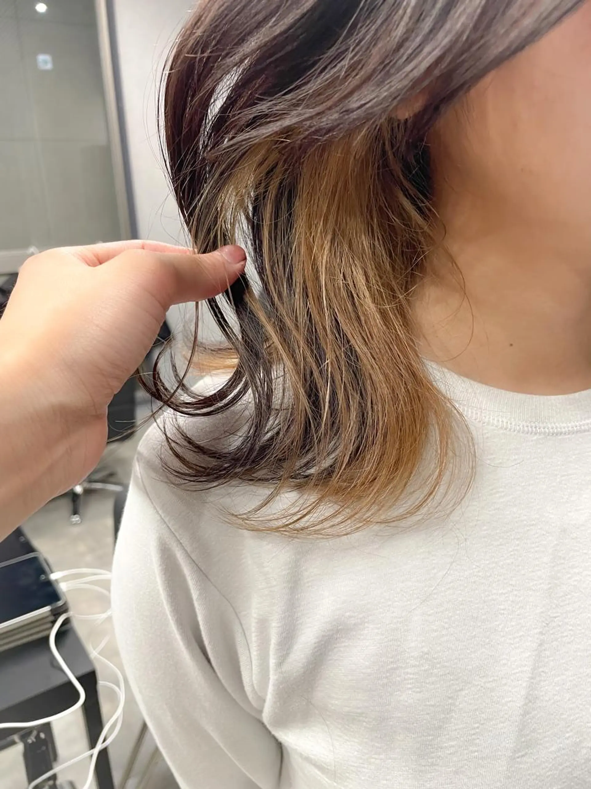 ミディアム サブリナシュシュ所属・朝倉 海斗のヘアスタイル