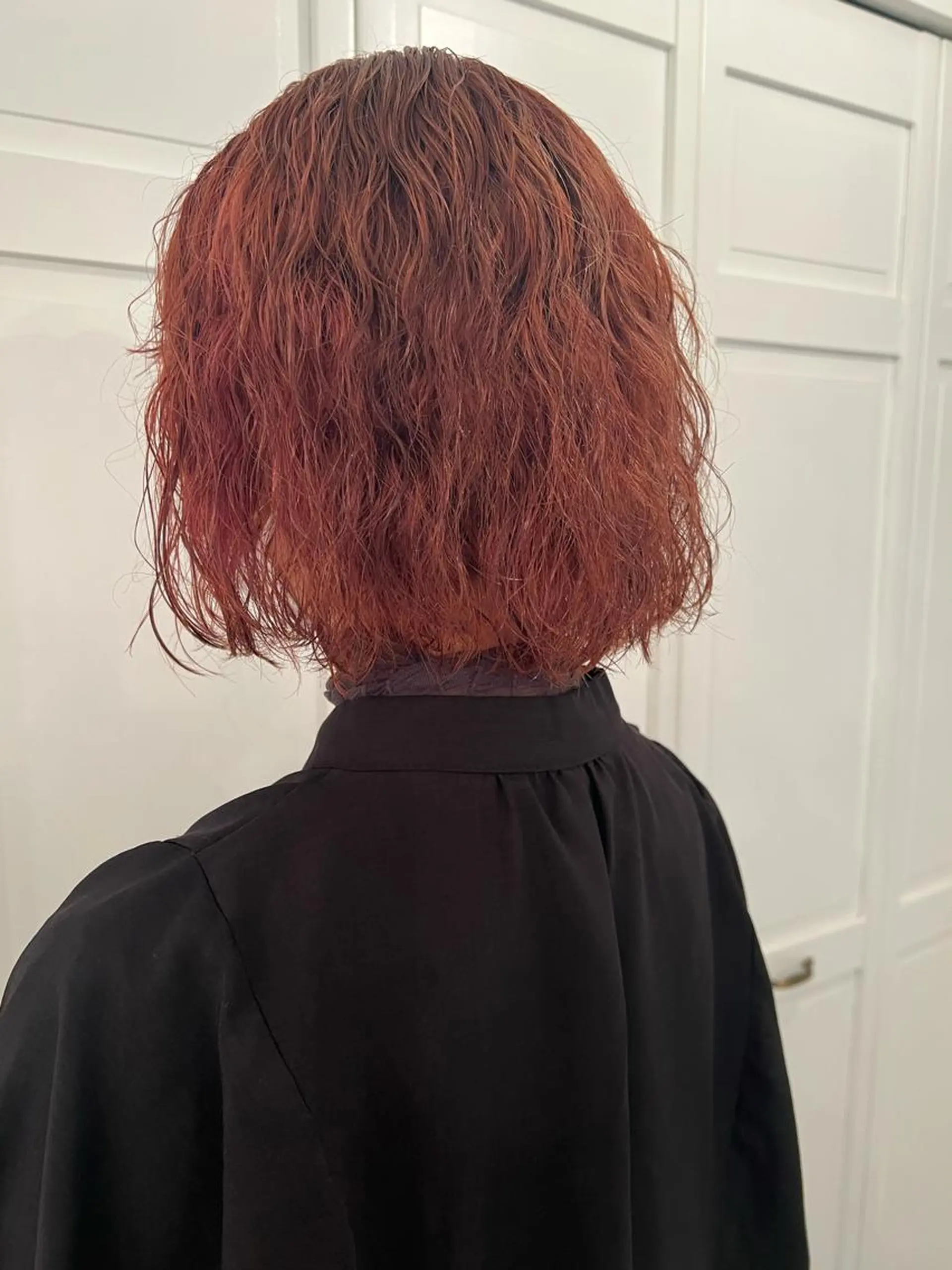 パーマ パーマ ブリーチカラー🎀 寺門美優のヘアスタイル
