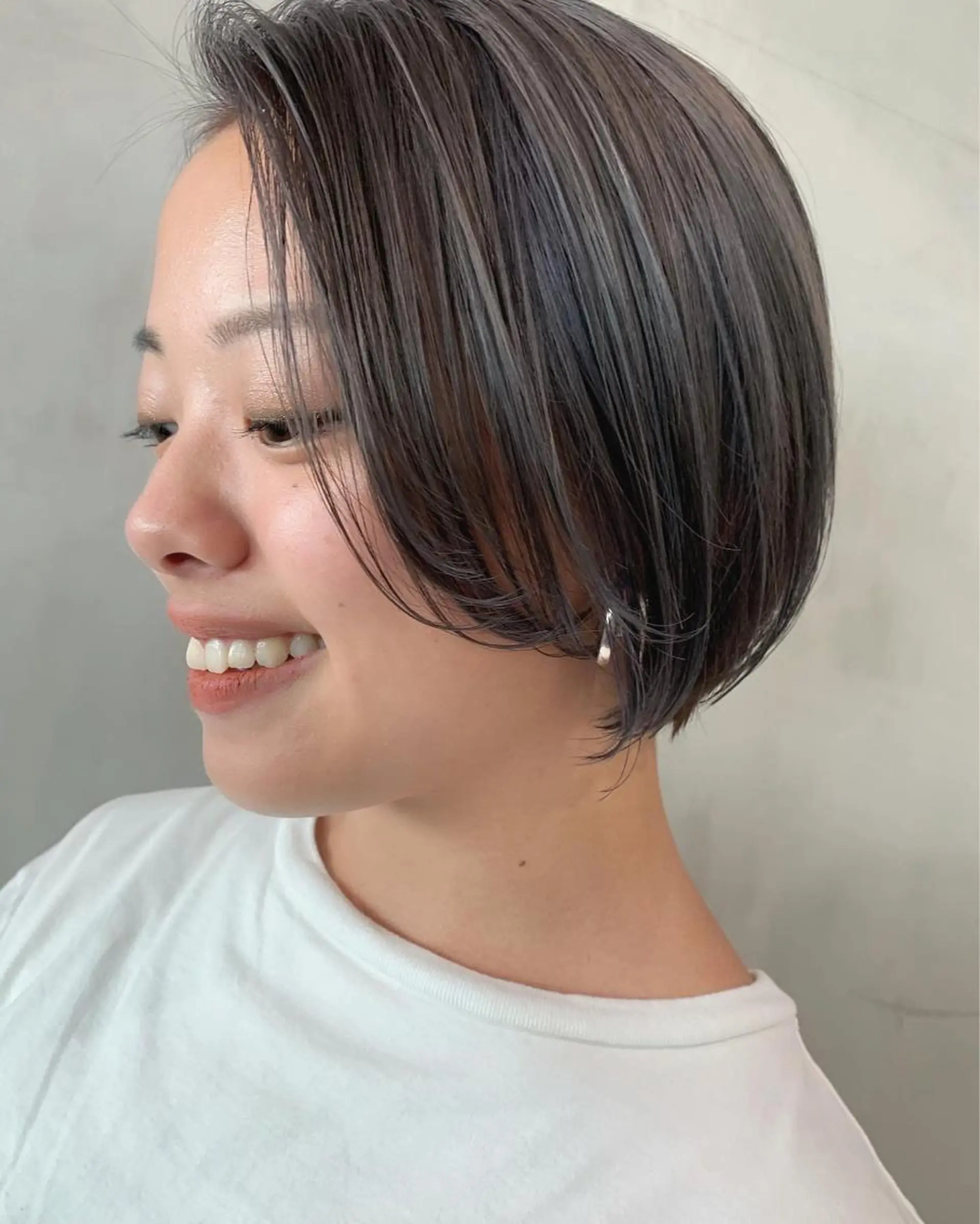 ショート カラー カット ヘアカラー トリートメント 優作 〜縁を大切に〜のヘアスタイル