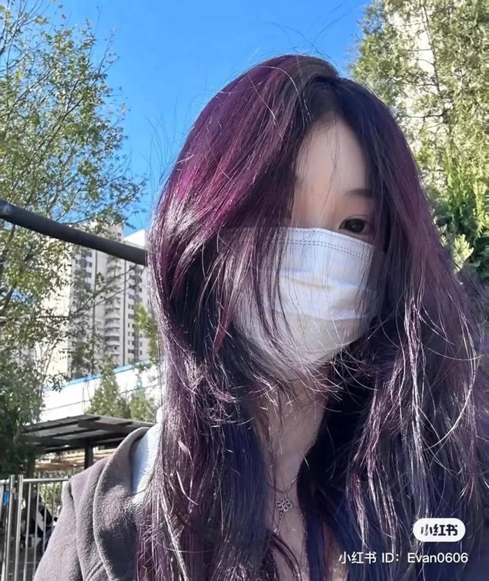 ロング カラー 🫧透明感ラベンダー 似合わせ🫧あい🫧のヘアスタイル